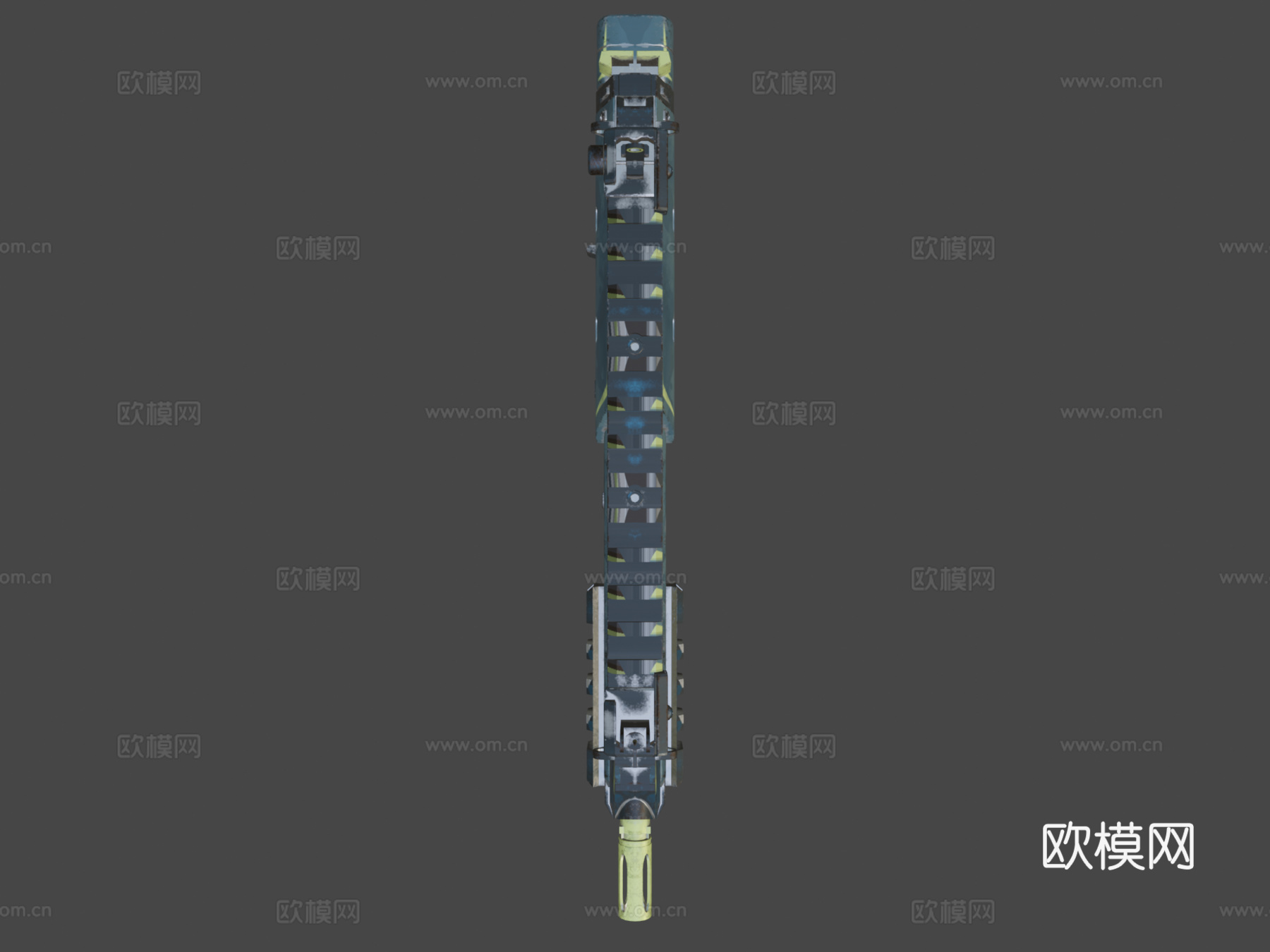 MP7-冰川精英3d模型