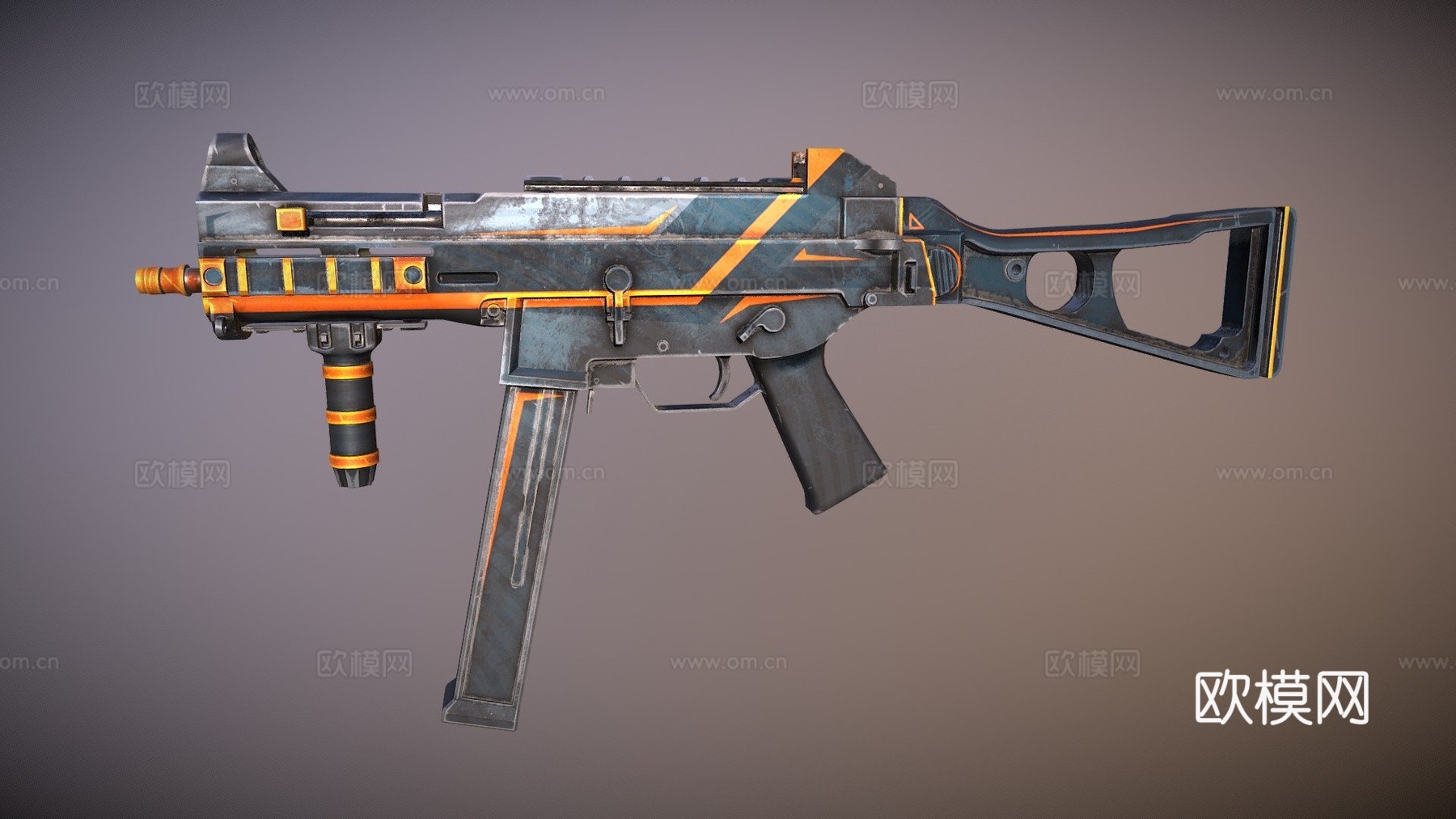 UMP-专家3d模型