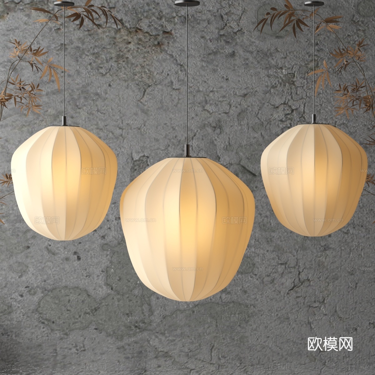 灯笼su模型