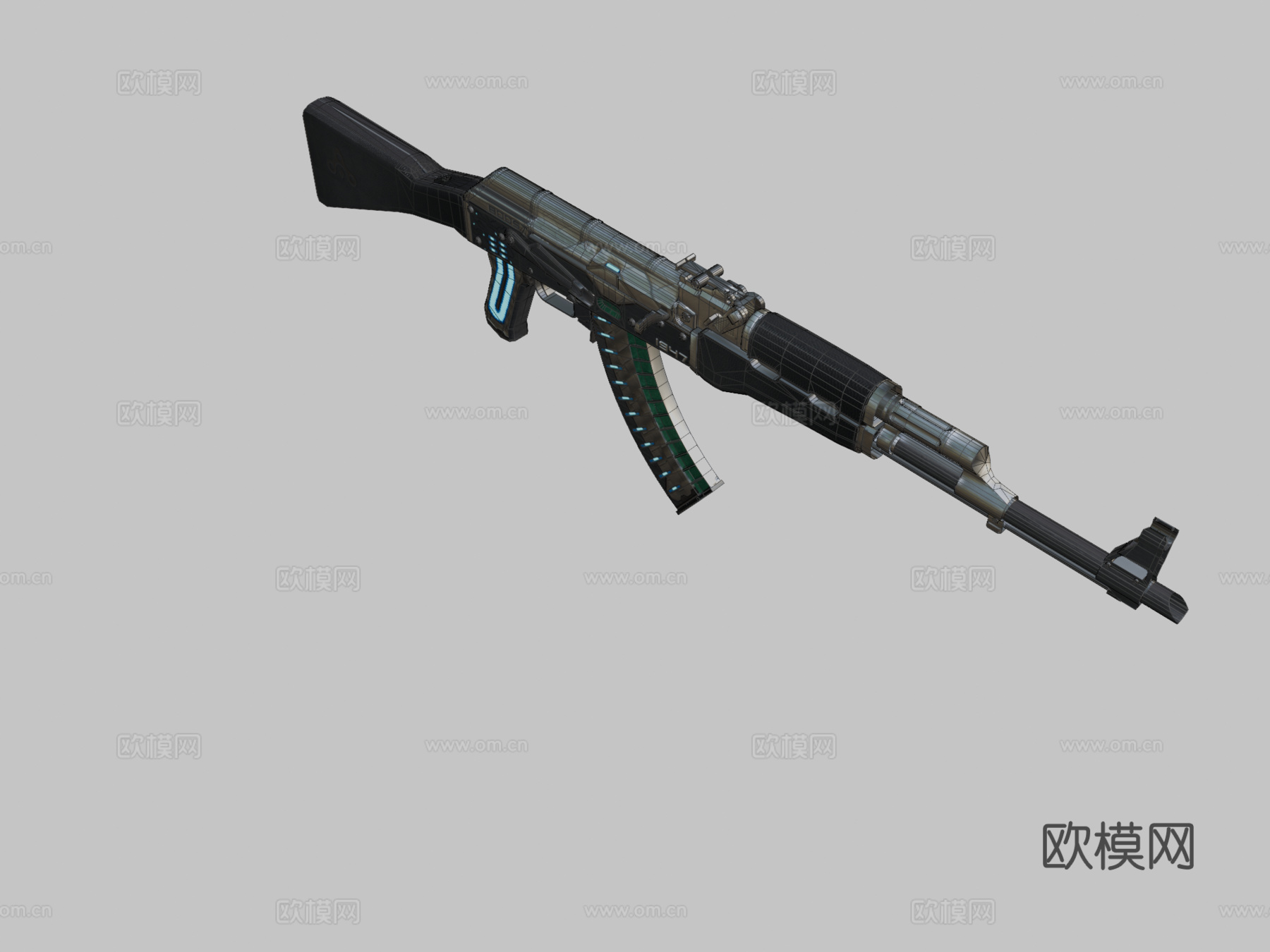 Ak47-英勇v23d模型