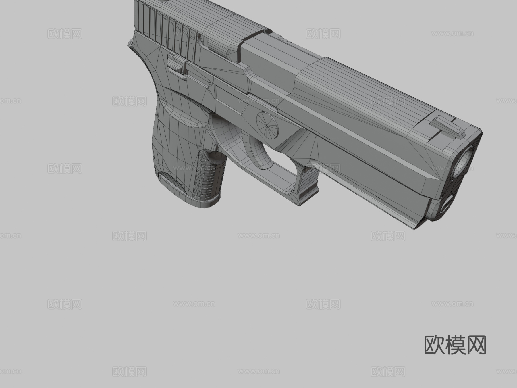 P250精神错乱3d模型