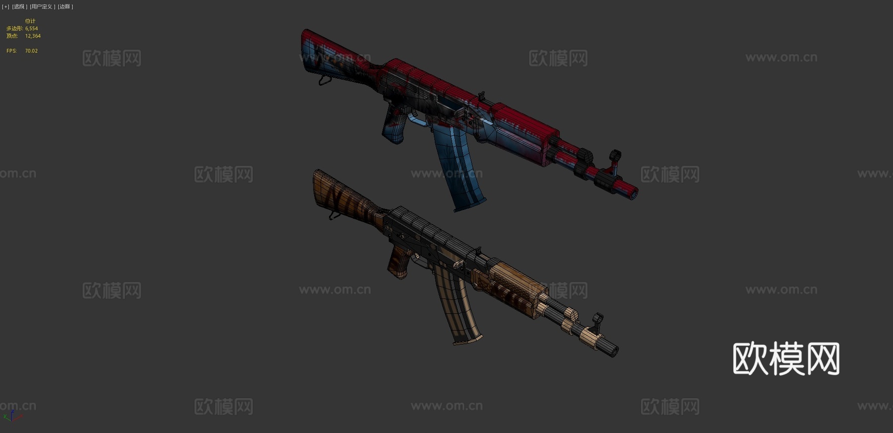 阿尔法箱-AK473d模型