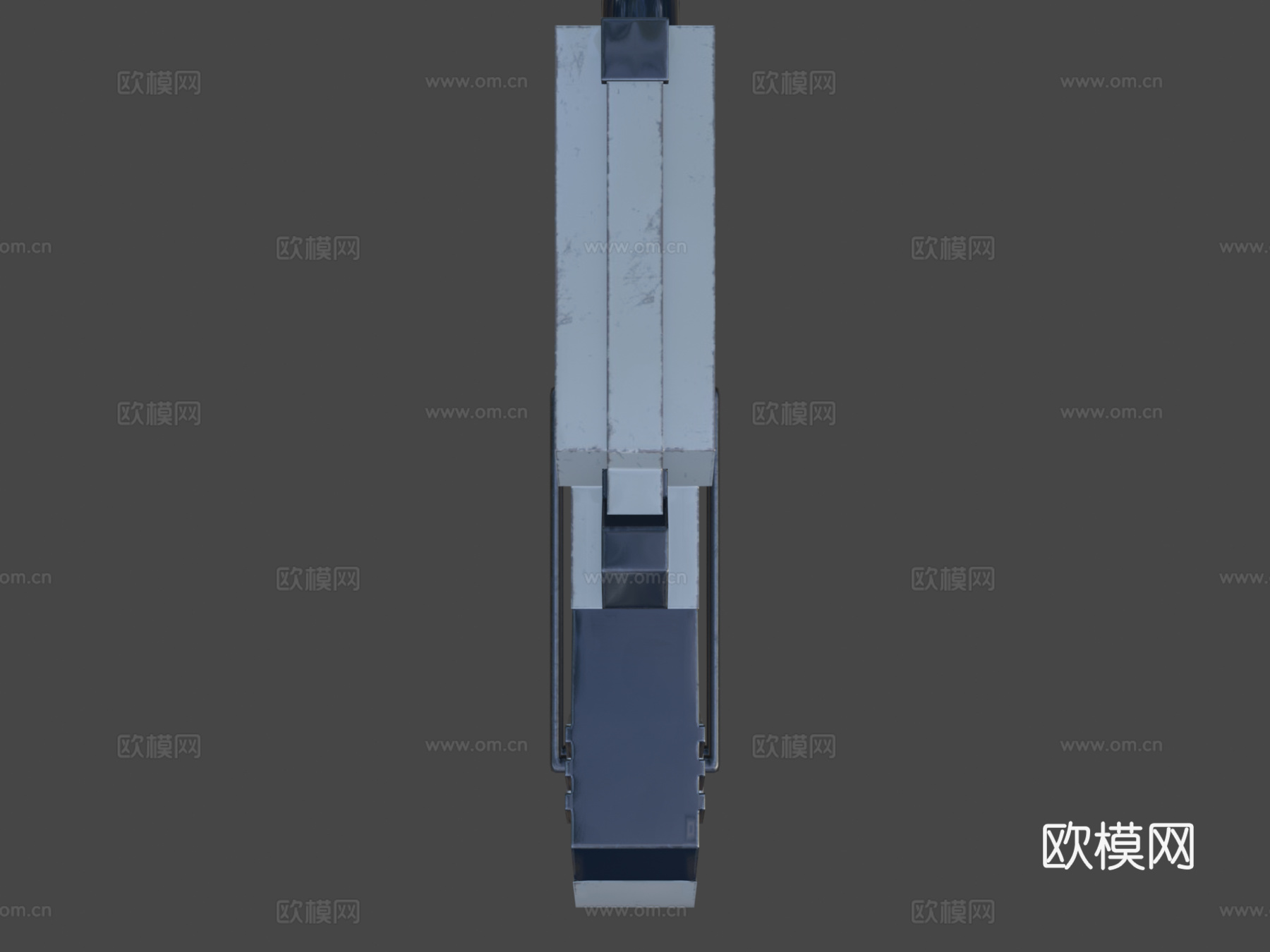 手持爆破器3d模型