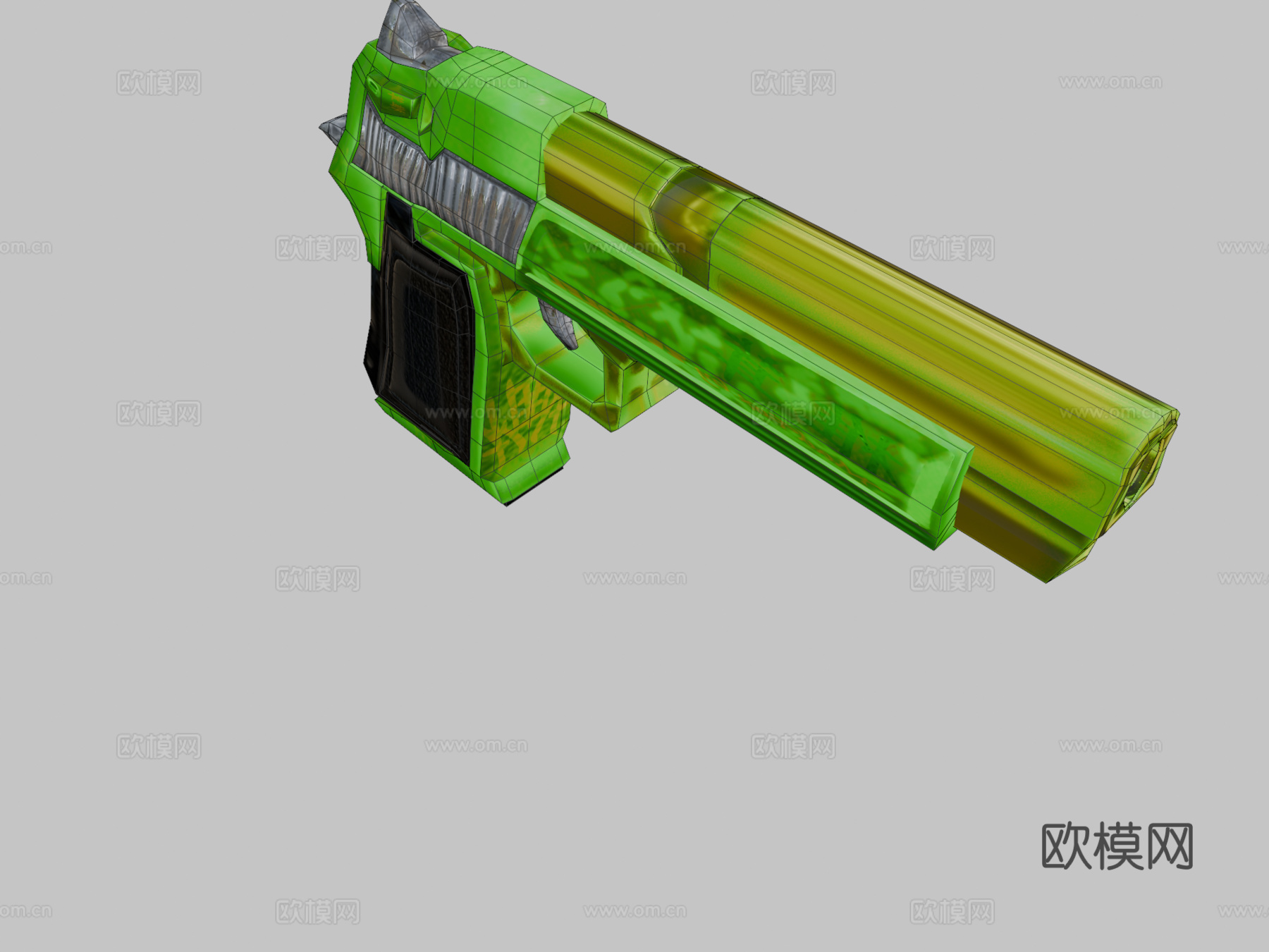 疯狐马格南(ZeroLeL)沙漠之鹰3d模型