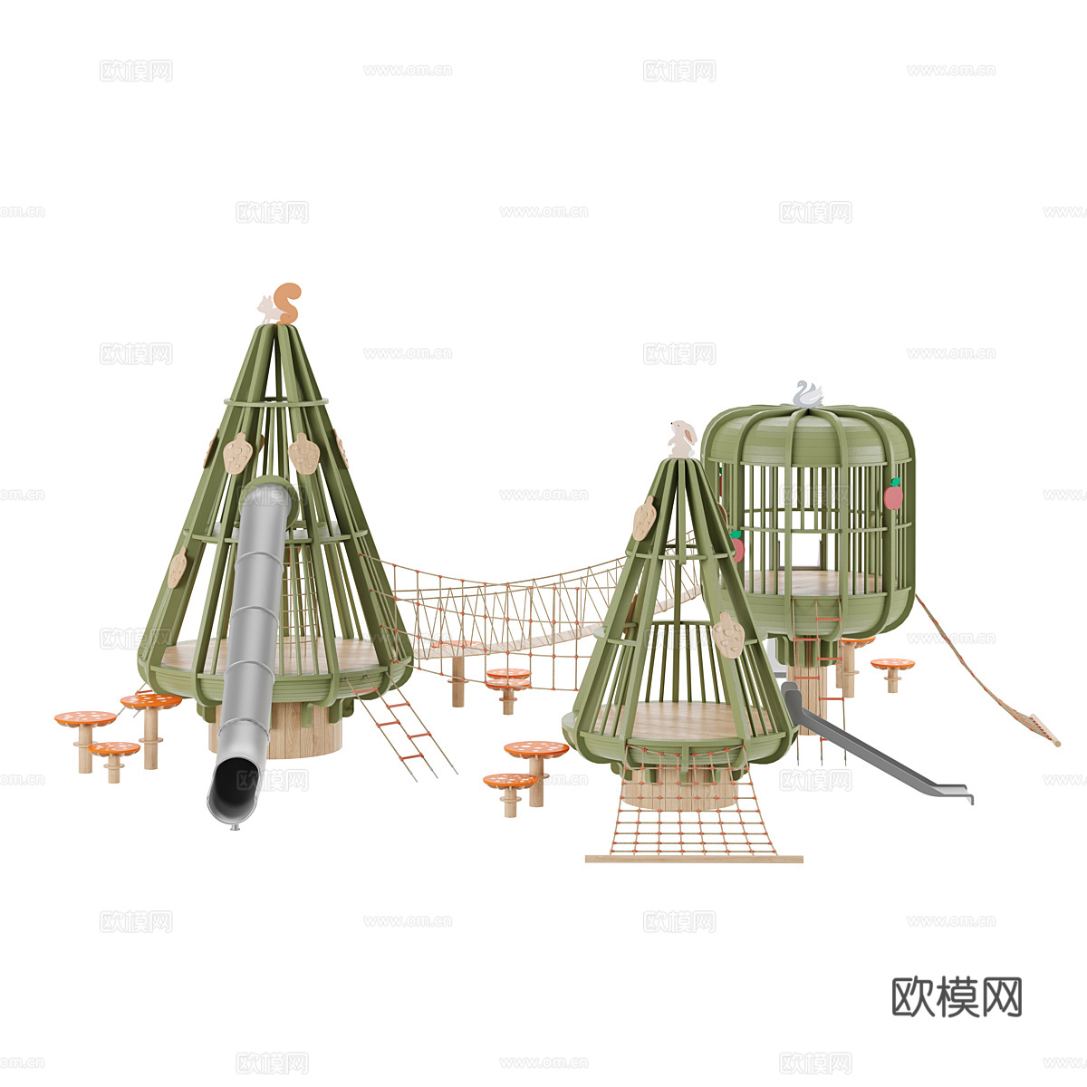 园艺小品3d模型