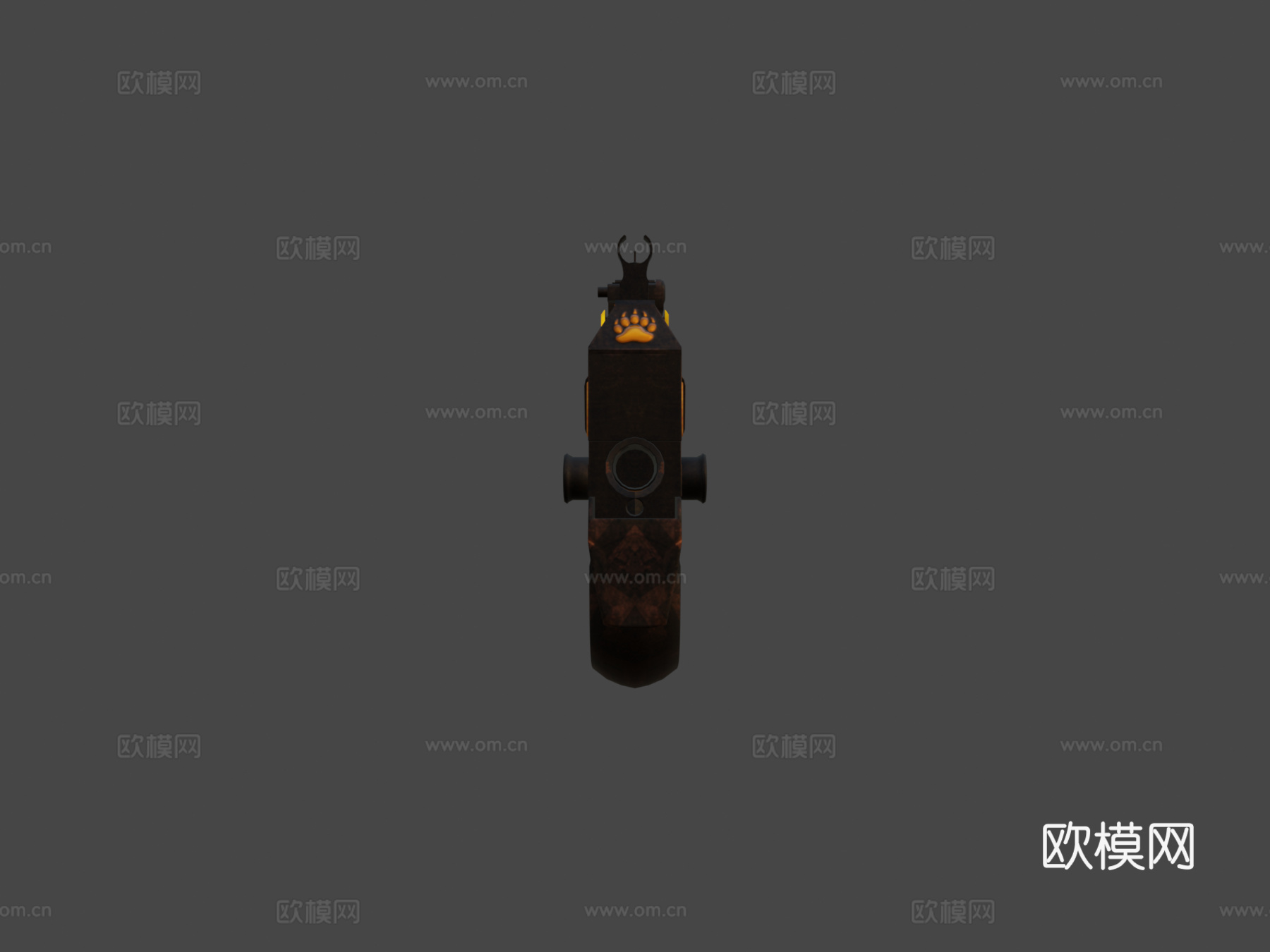 P90-灰熊3d模型