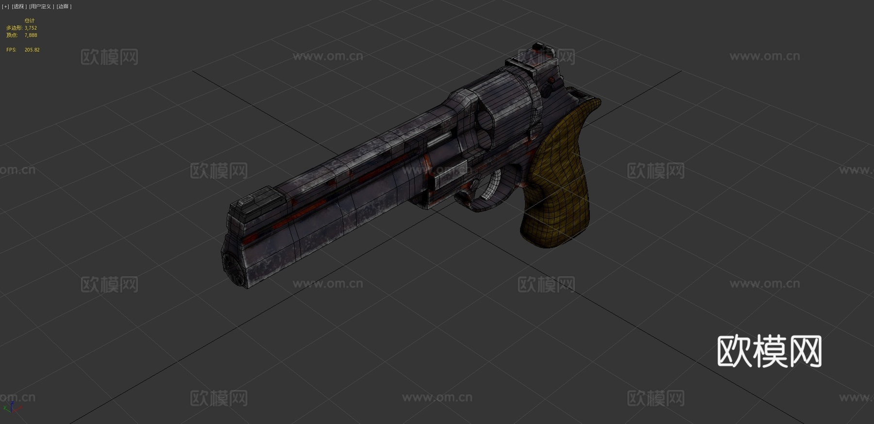 马特巴6独角兽3d模型