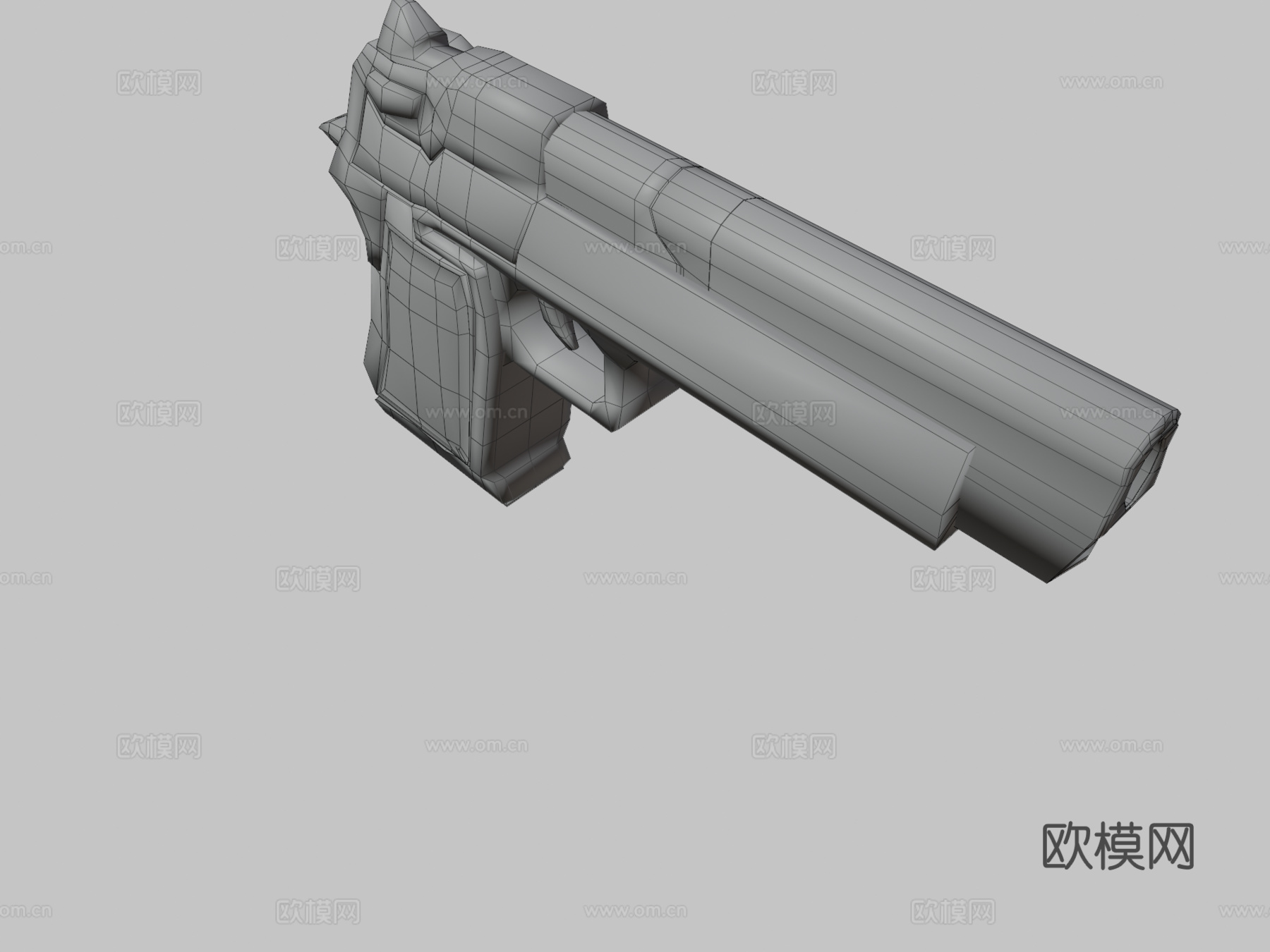 疯狐马格南(ZeroLeL)沙漠之鹰3d模型