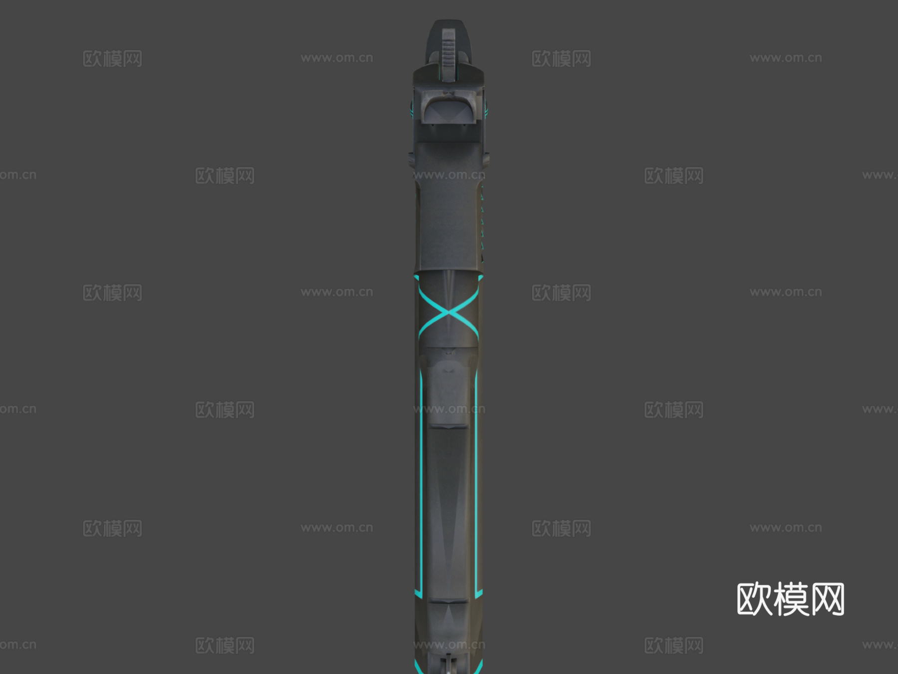 霓虹沙漠之鹰3d模型