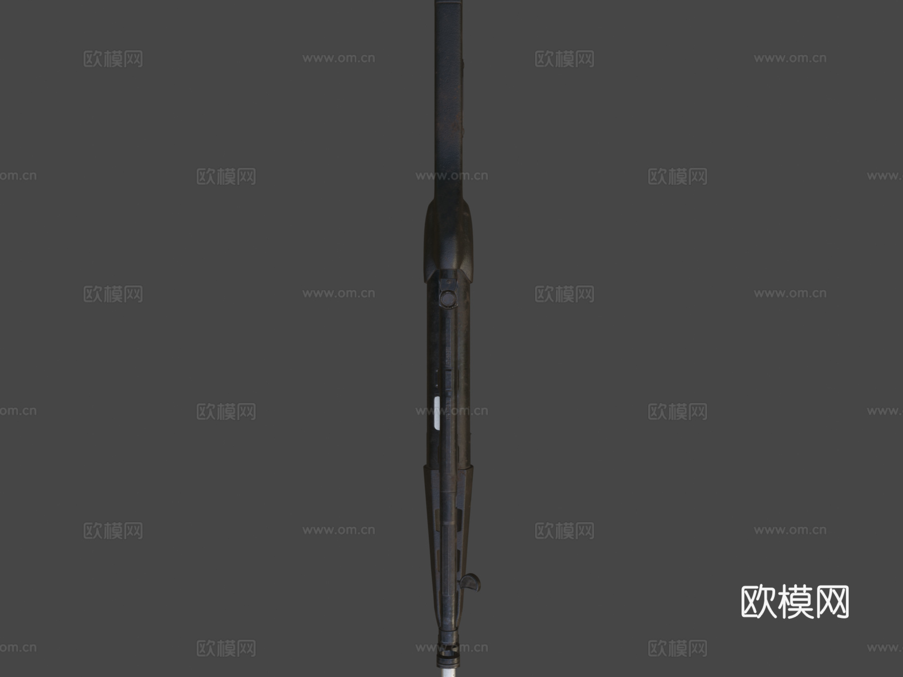 MP5冲锋枪3d模型
