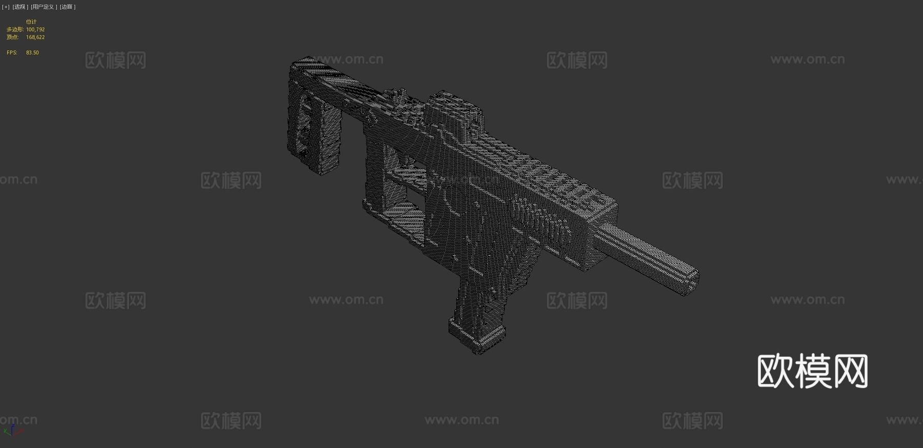 体素矢量-复古=强化版=(立方-64X)3d模型