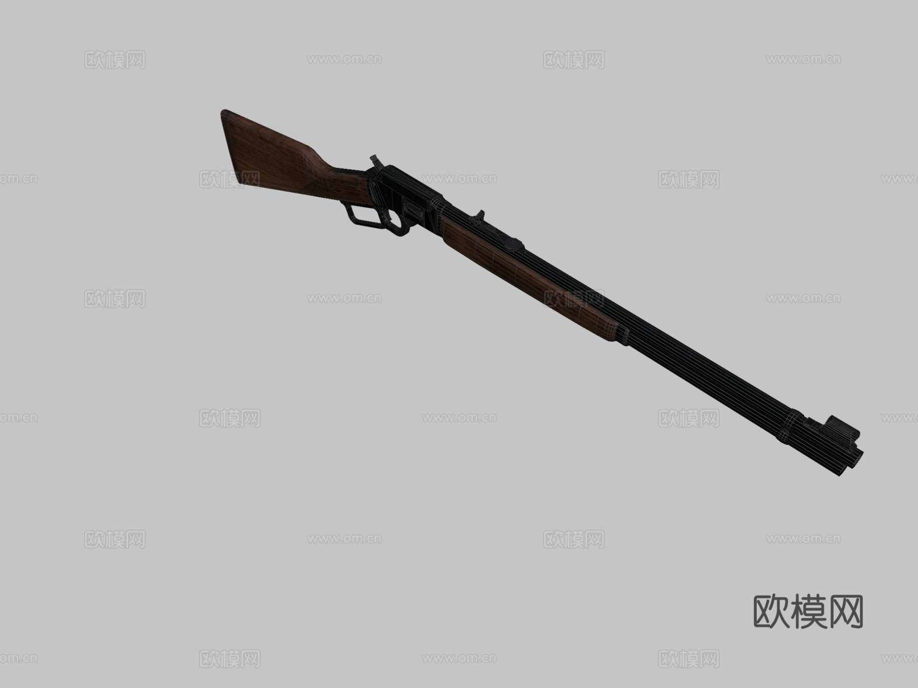 马林1894型3d模型