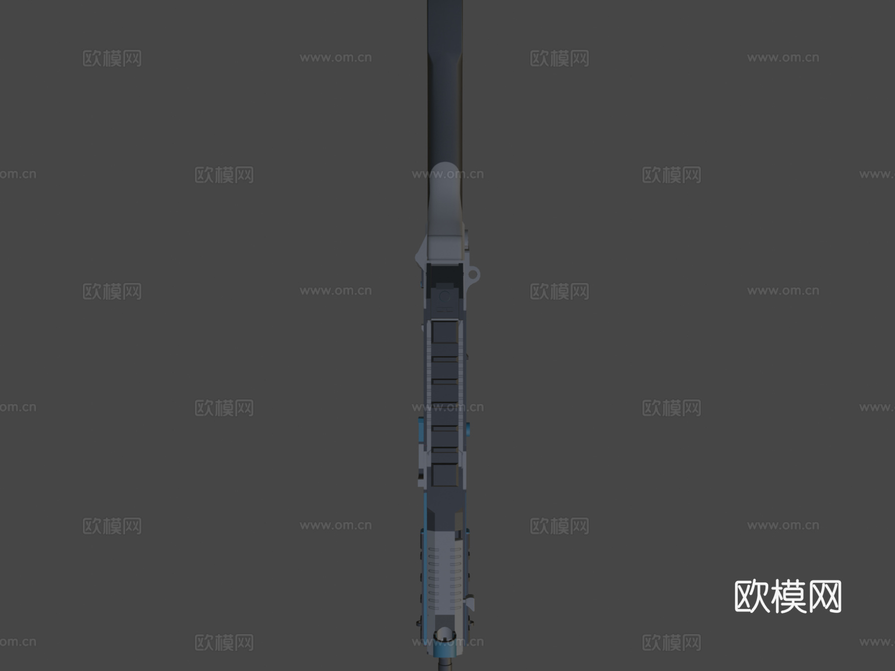 UMP-45极寒基因3d模型