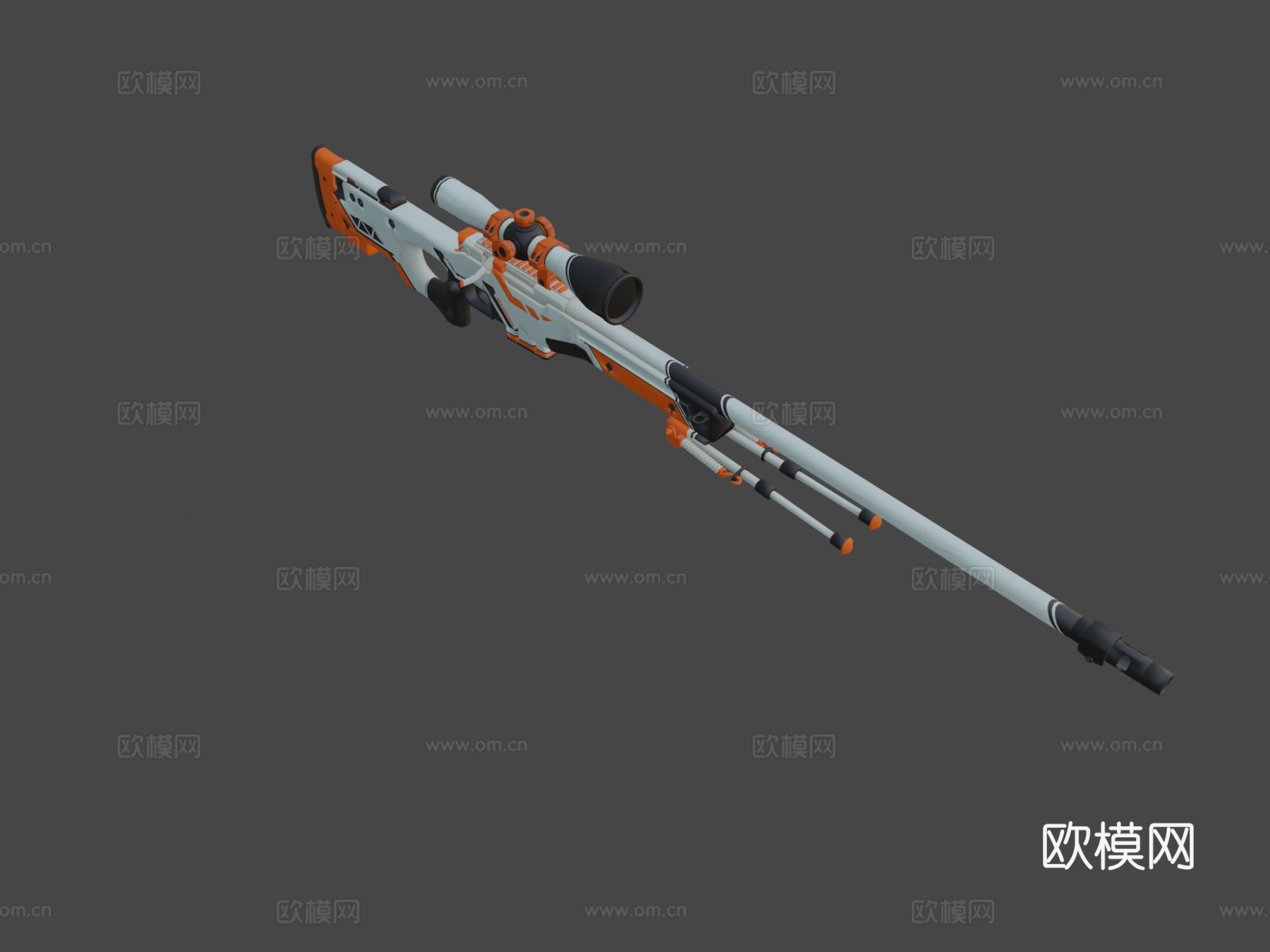AWP-阿西莫夫3d模型