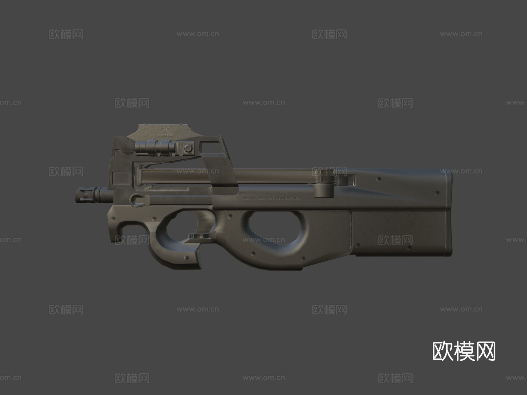 P90-星际之门3d模型