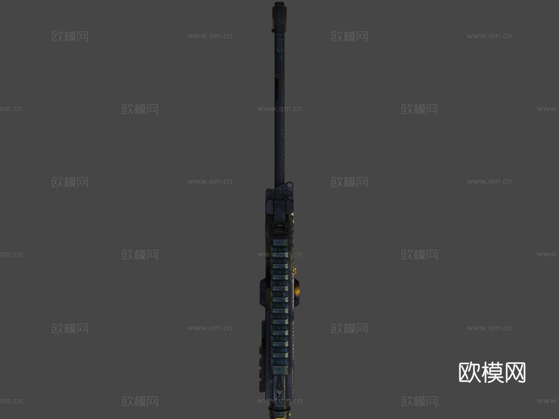 MP9叛乱黄金版3d模型