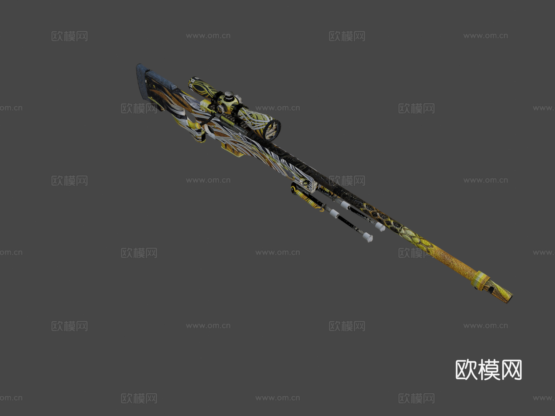 AWP-神谕3d模型