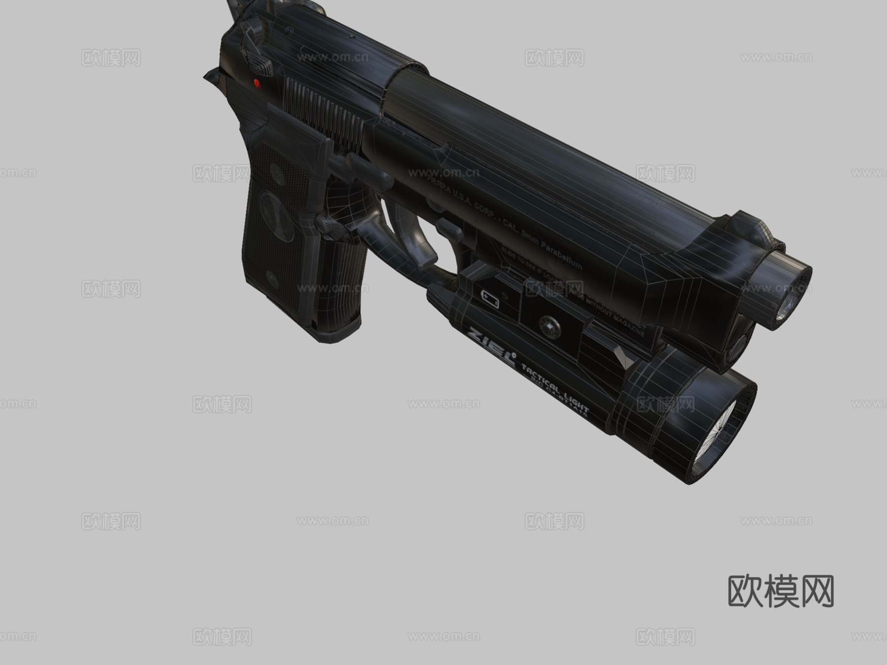 伯莱塔M9A13d模型