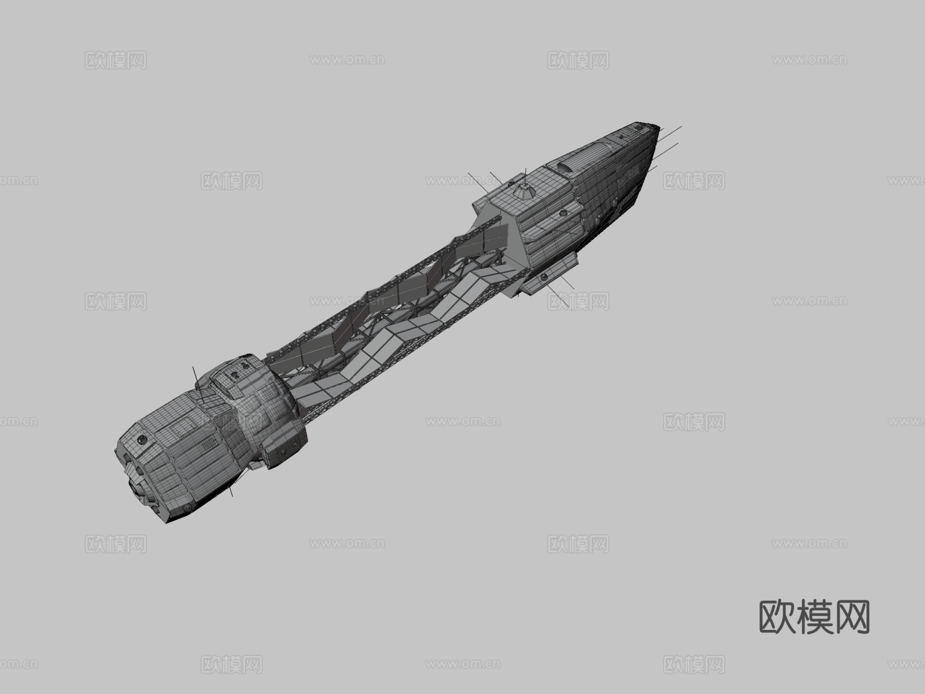 自由之剑（DA1）3d模型
