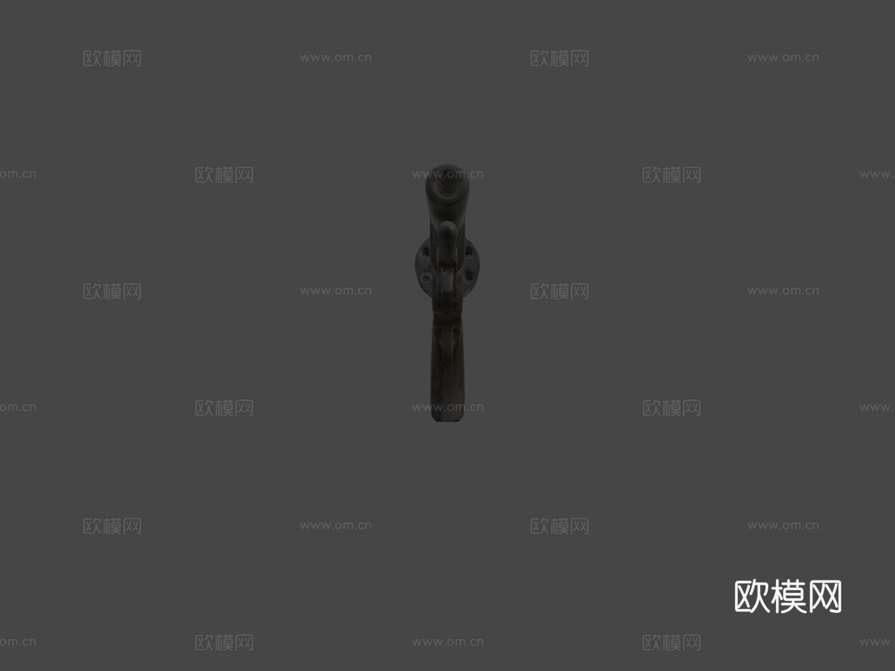 柯尔特沃克1847型3d模型