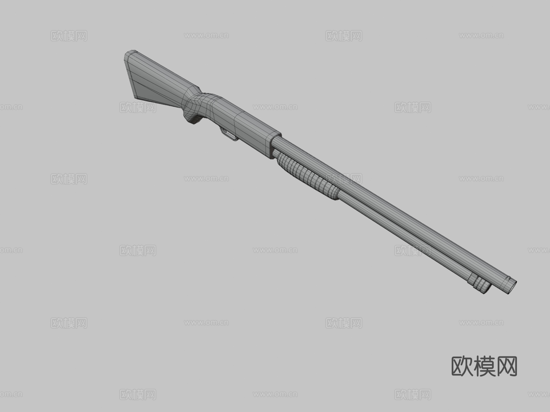伊萨卡37霰弹枪_v1.03d模型