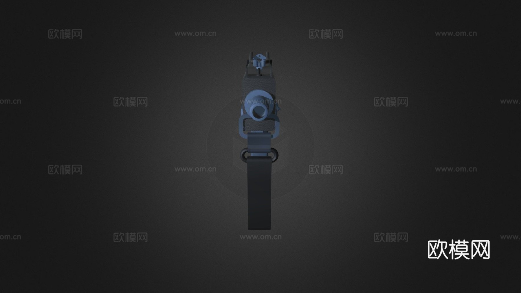 Mac-10行动版3d模型