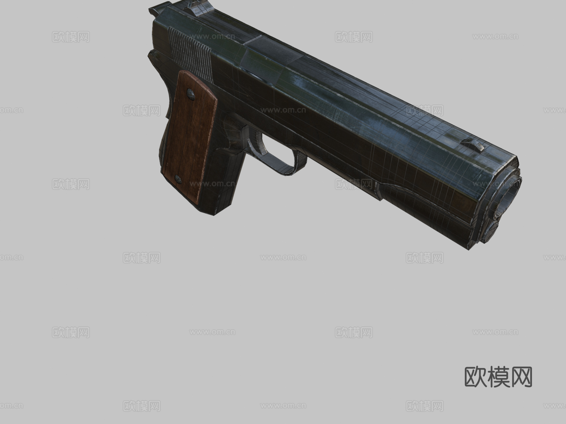 柯尔特19113d模型