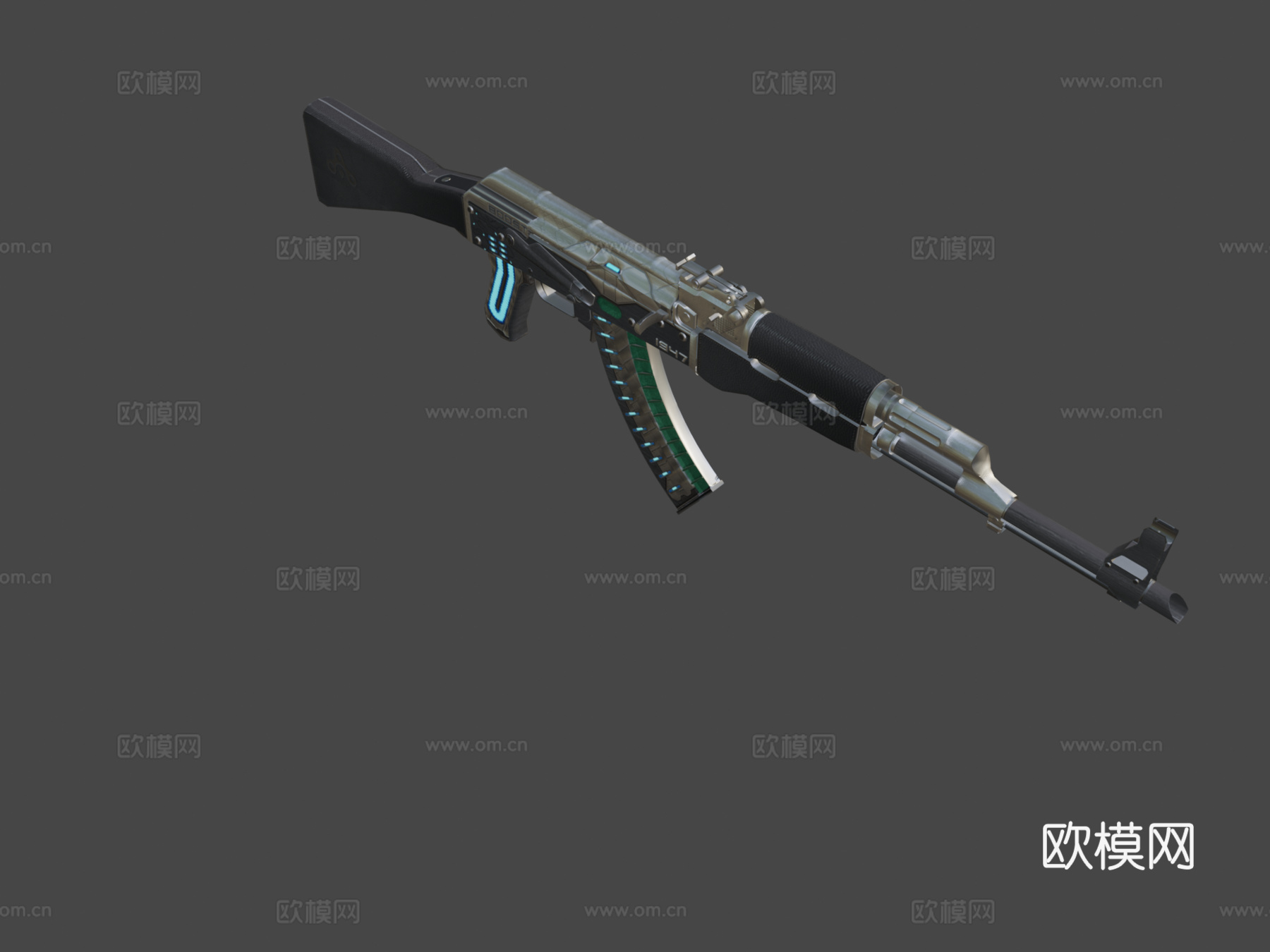 Ak47-英勇v23d模型