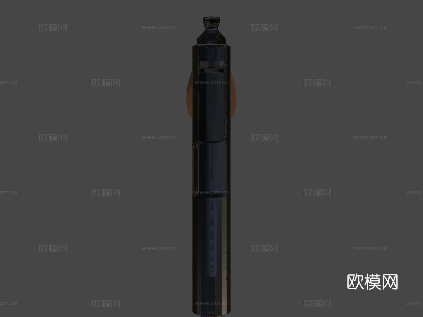 将官M15手枪3d模型
