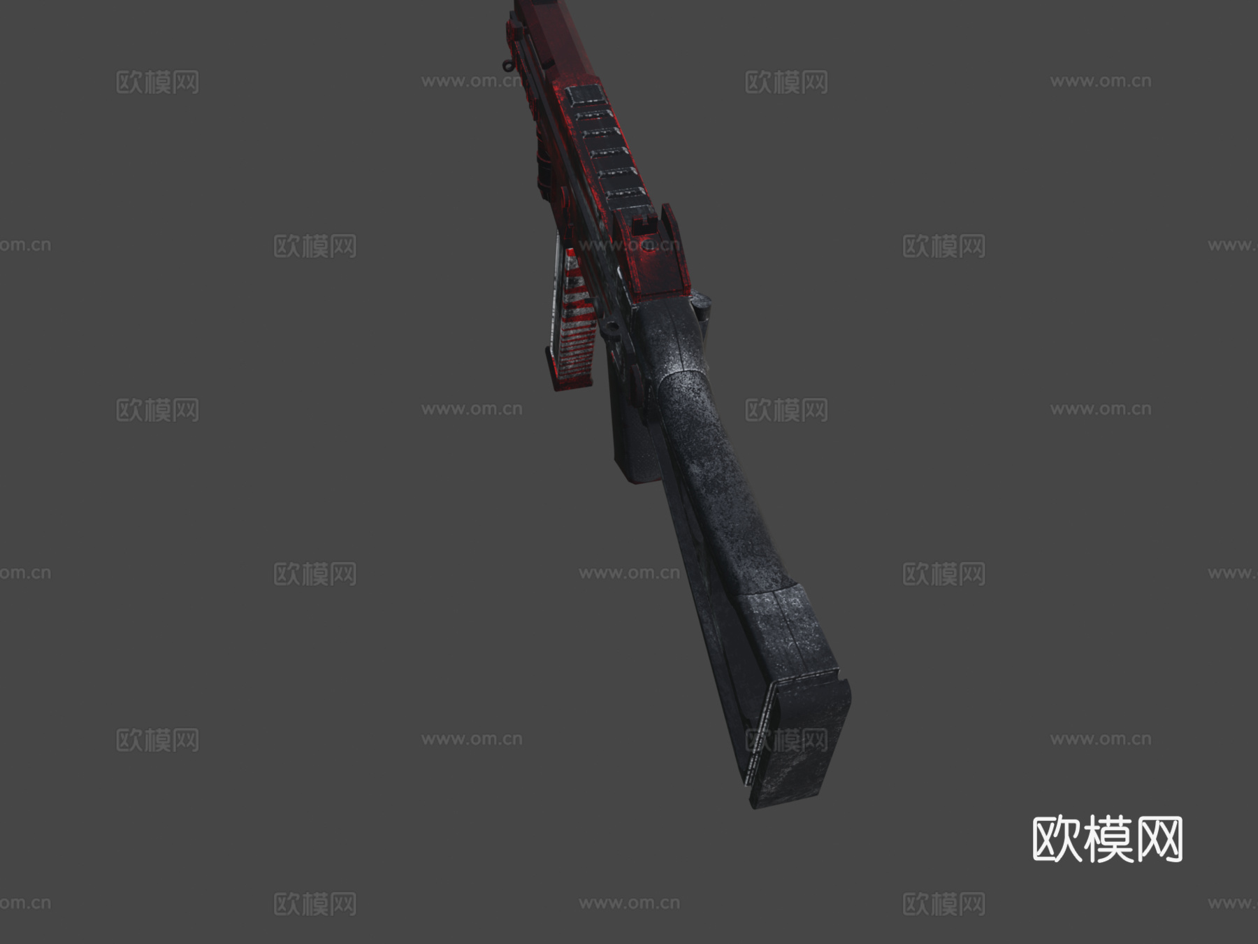 UMP-45-战争时刻3d模型