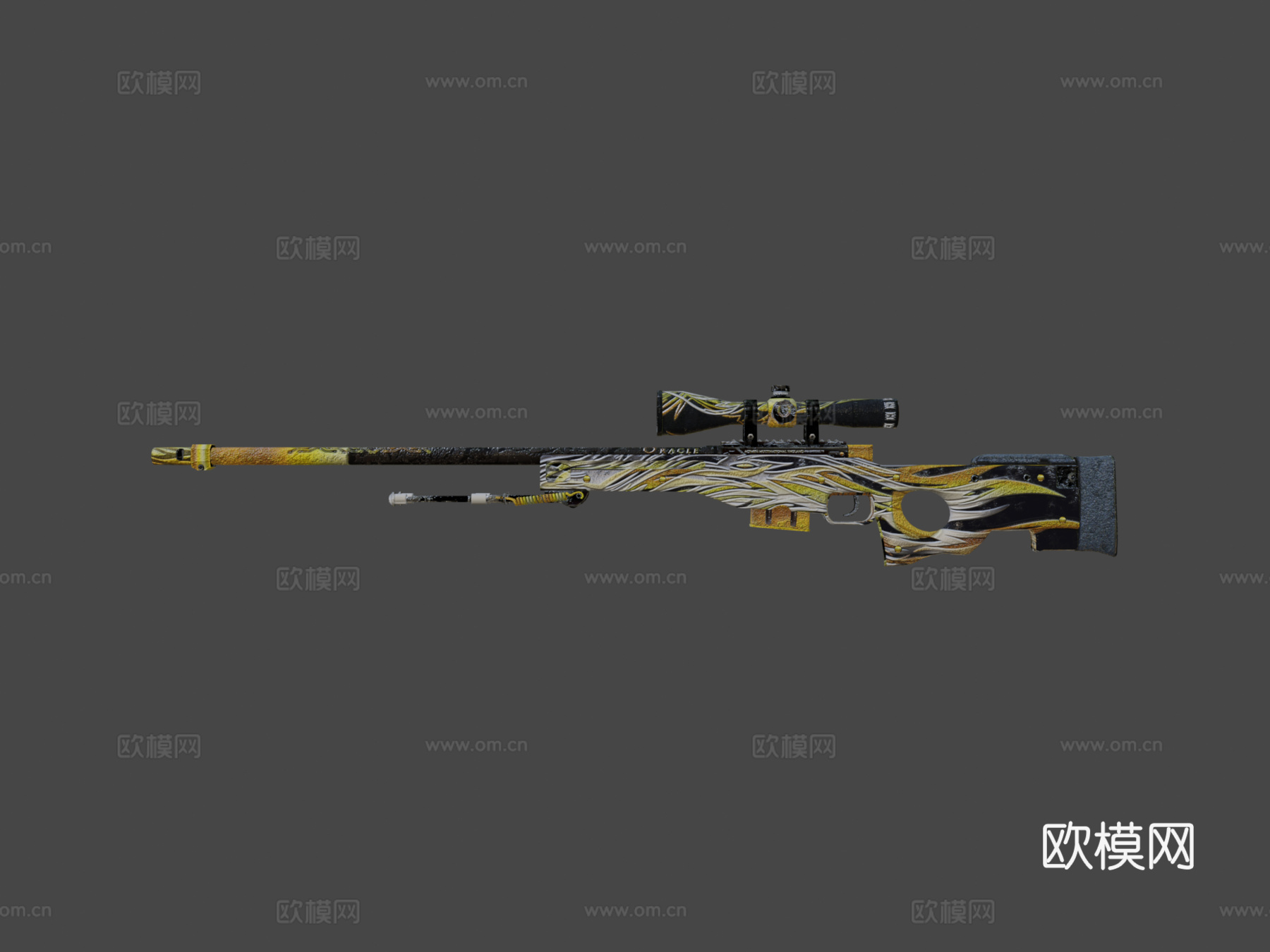 AWP-神谕3d模型