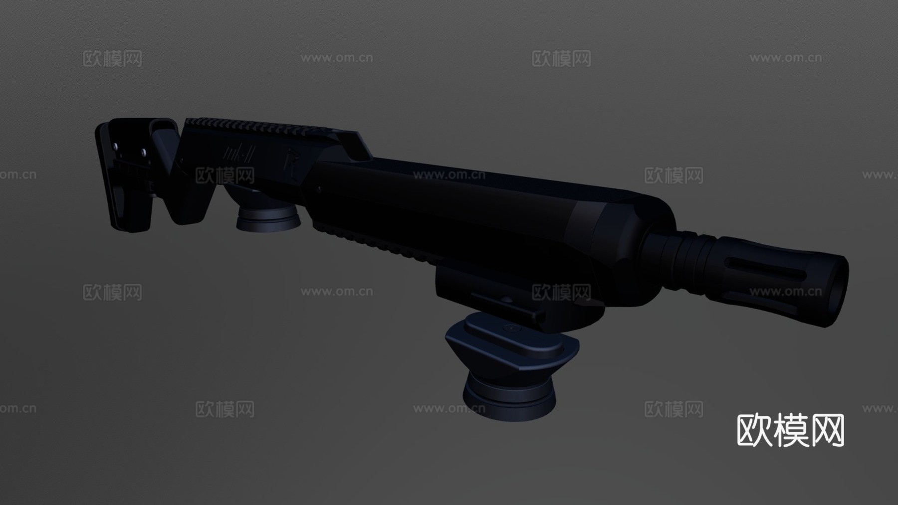 VR枪托虚拟步枪系统MK-II3d模型