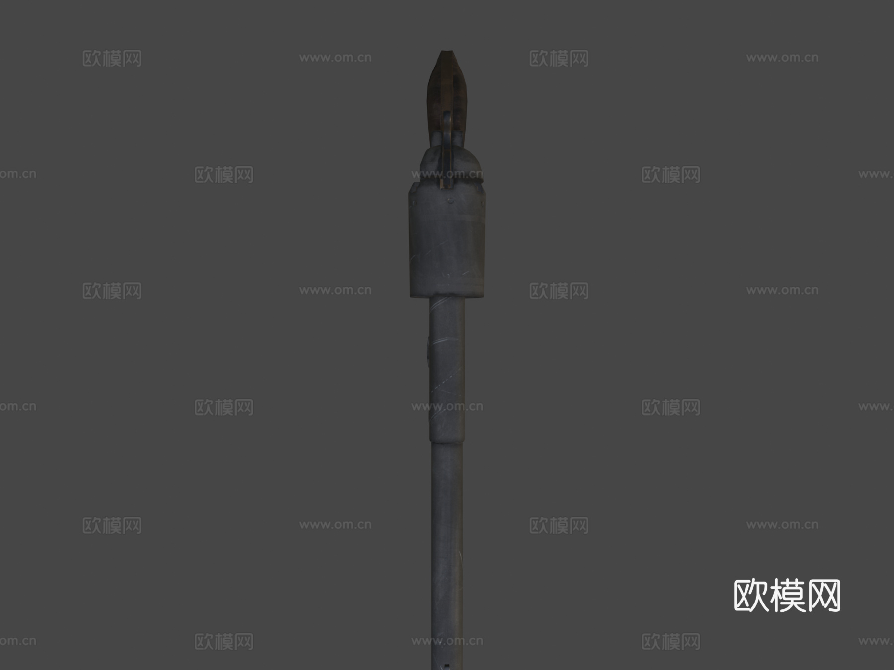 柯尔特沃克1847型3d模型
