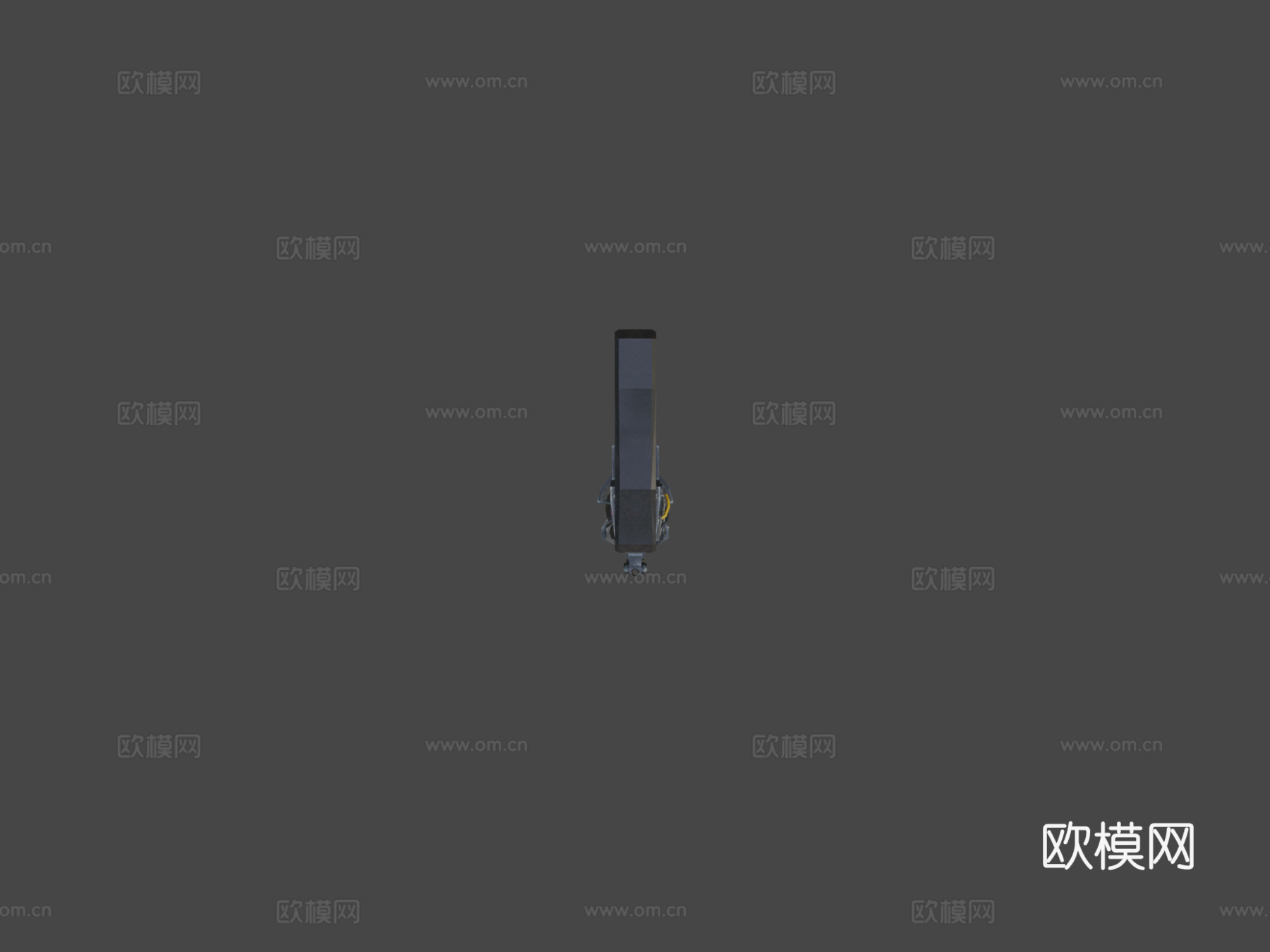 高斯步枪3d模型