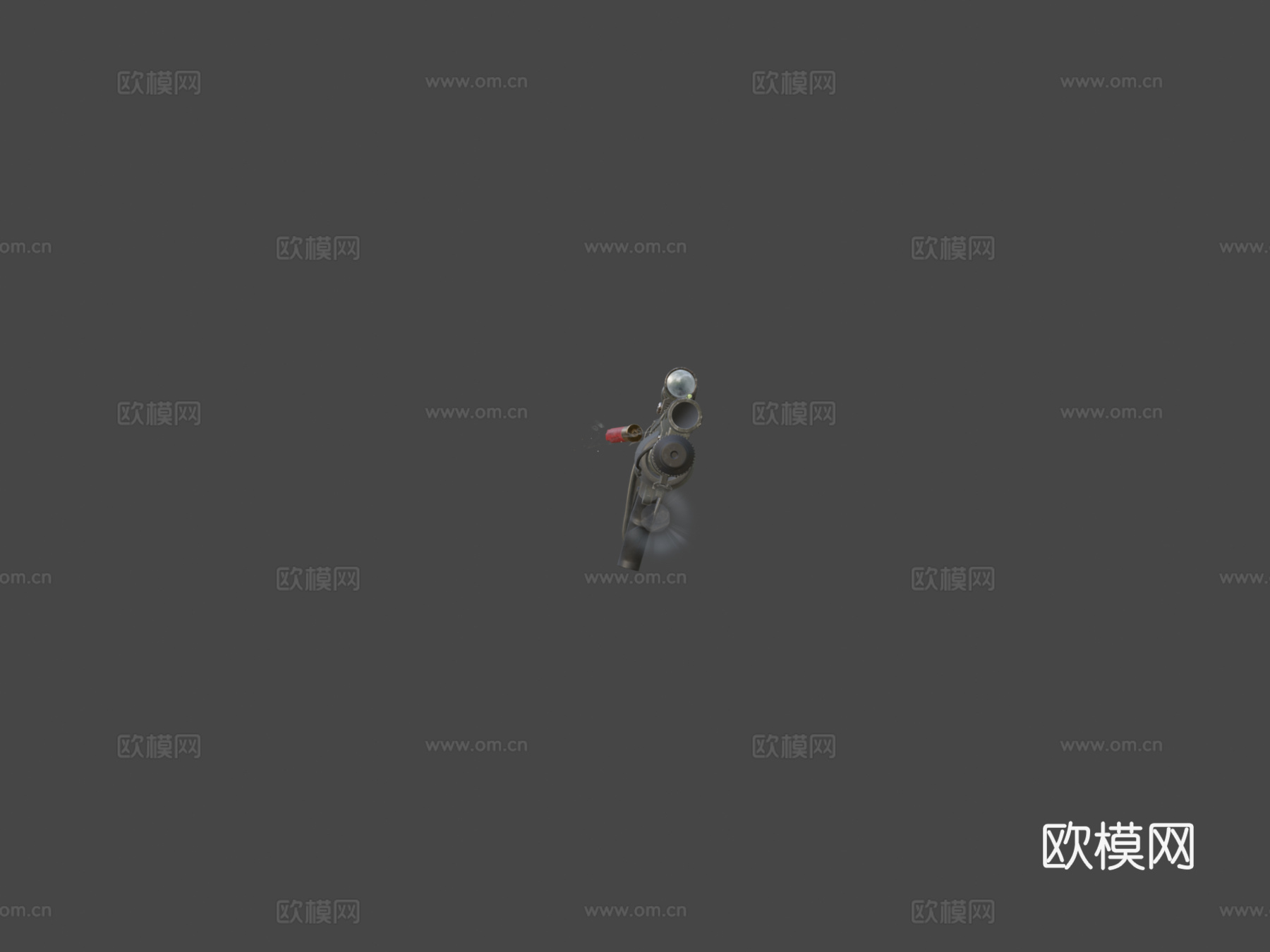 莫斯伯格590战术3d模型