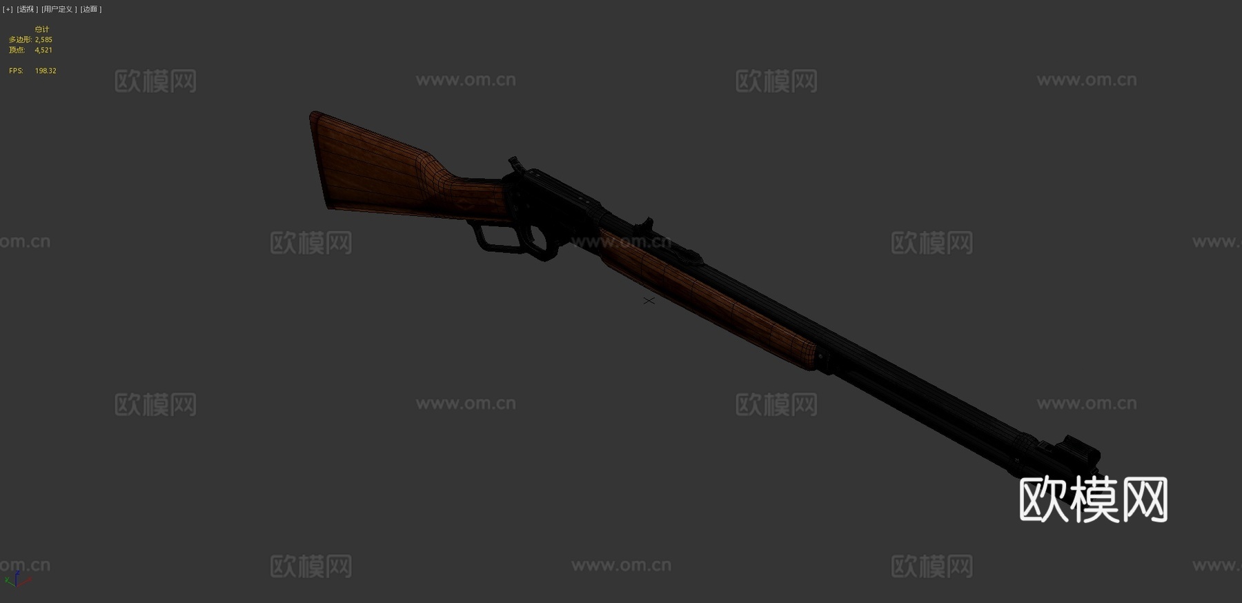 马林1894型3d模型