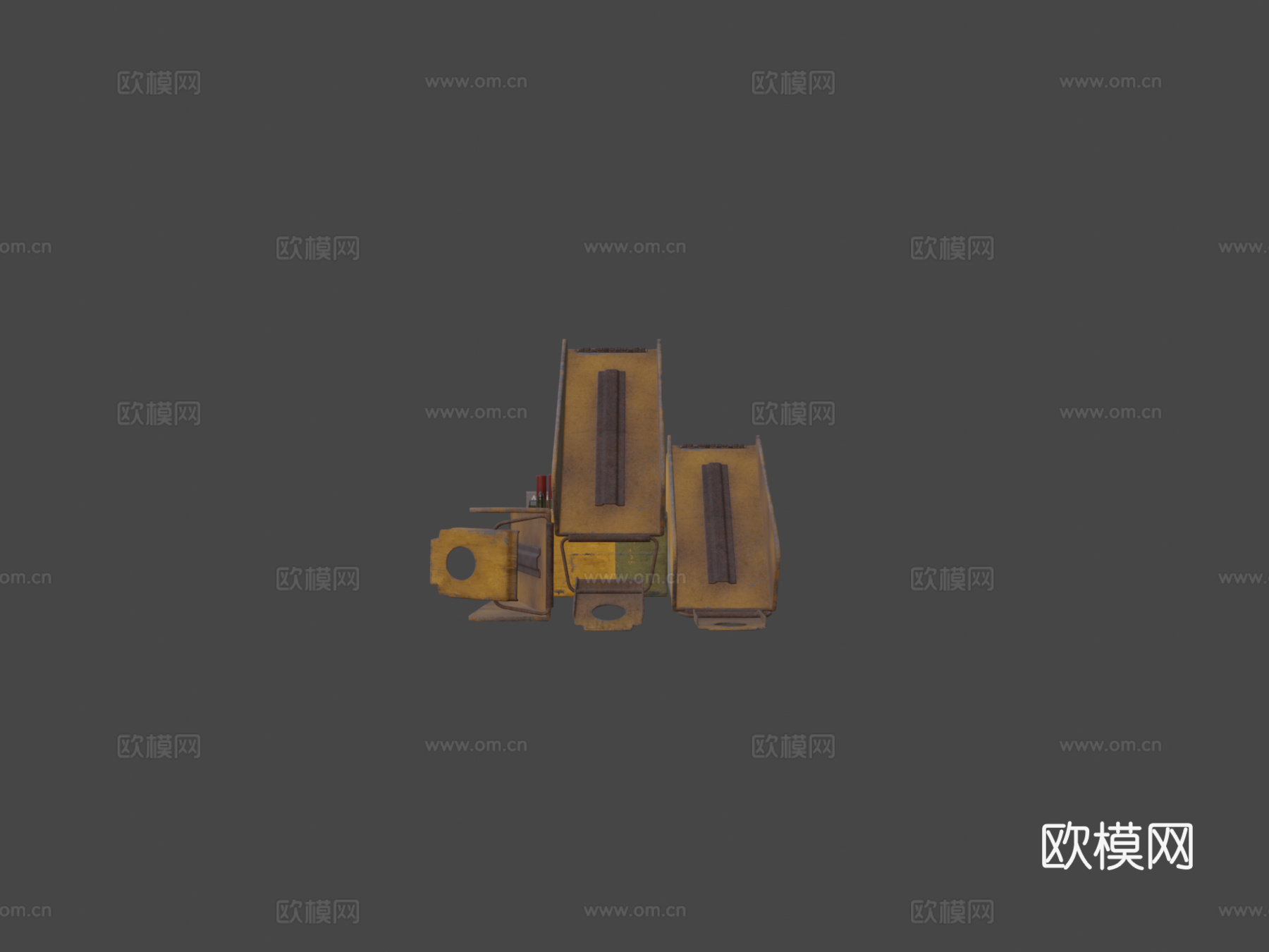 求生之路2弹药箱3d模型