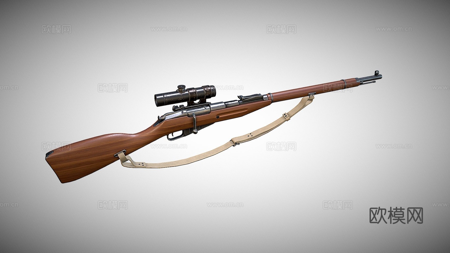 莫辛纳甘M913d模型