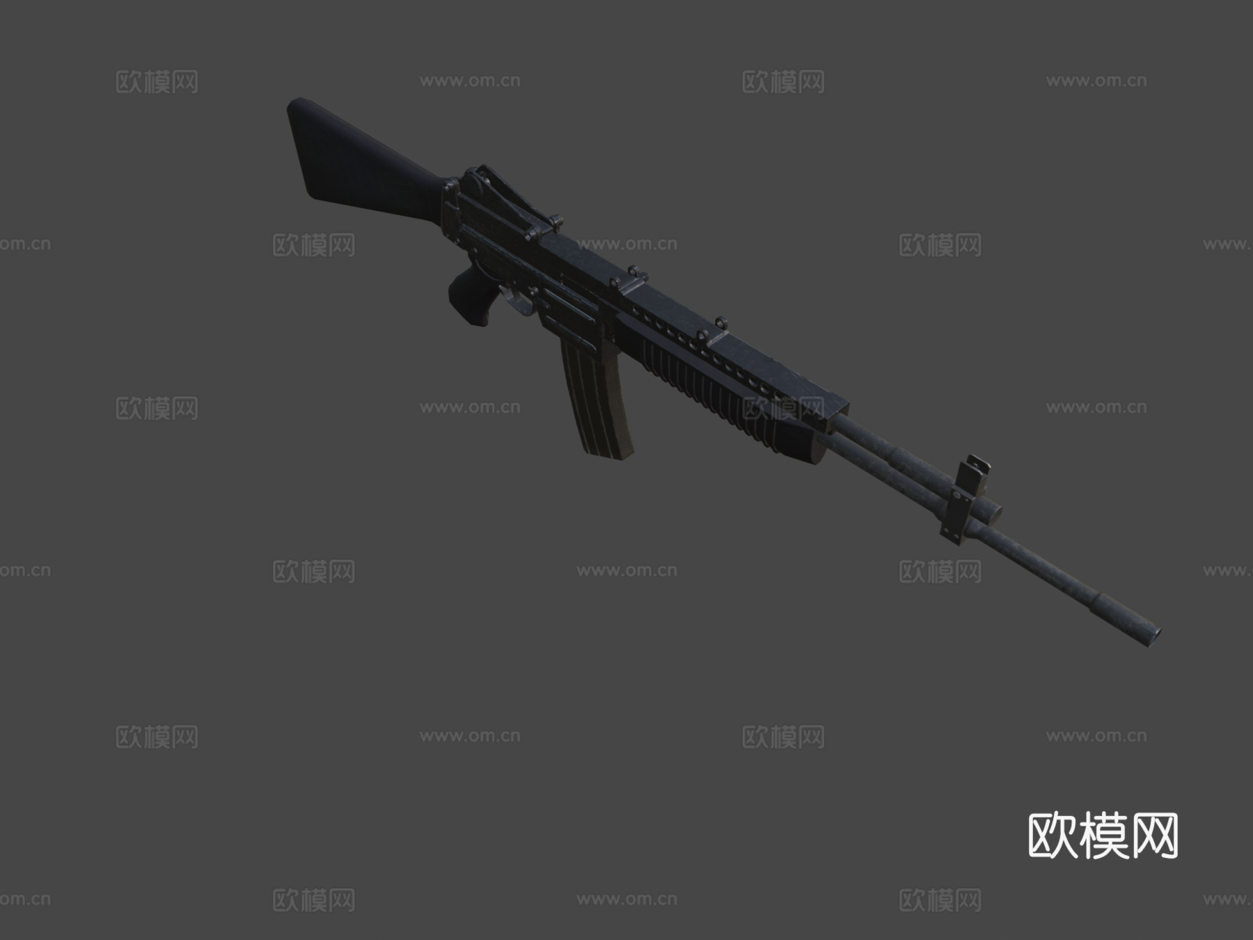 斯通纳63 PBR3d模型