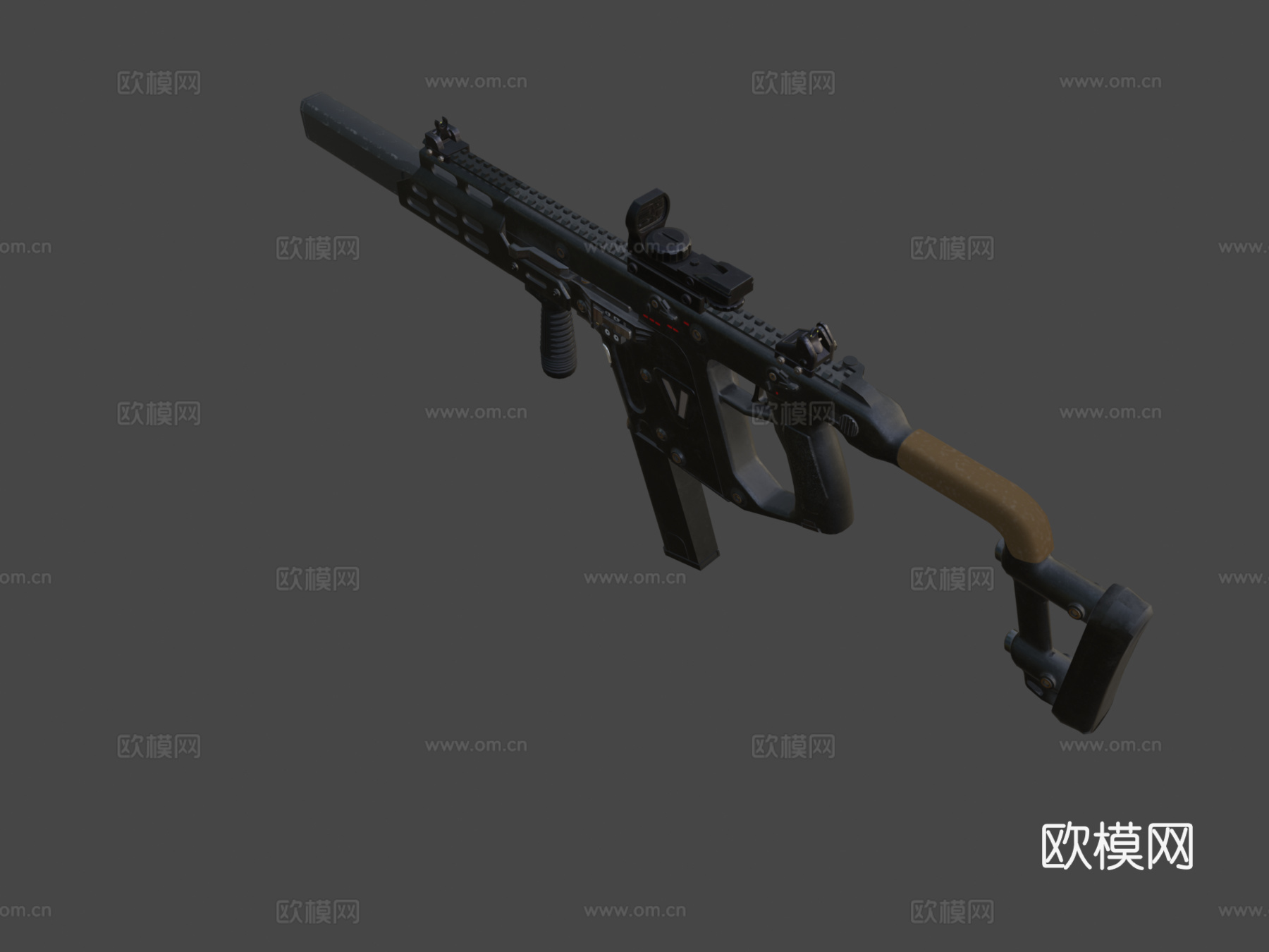 KRISS Vector .45 ACP3d模型