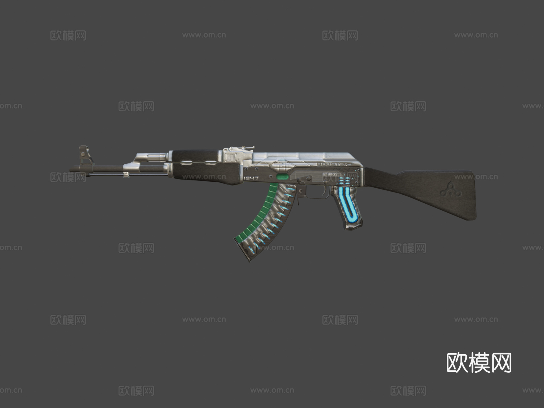 Ak47-英勇v23d模型