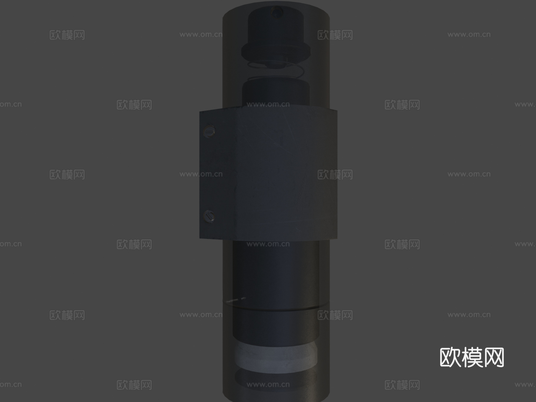 G2V3战术手电3d模型下载（渲染图6）