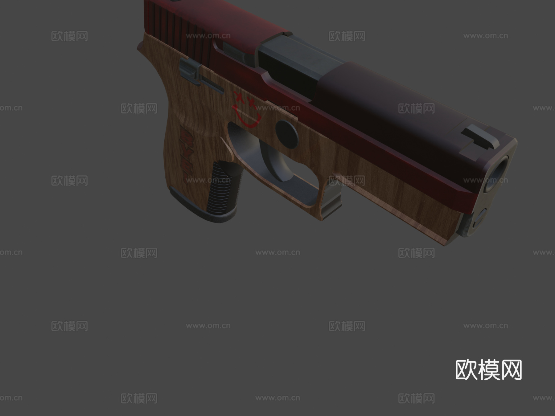 P250精神错乱3d模型