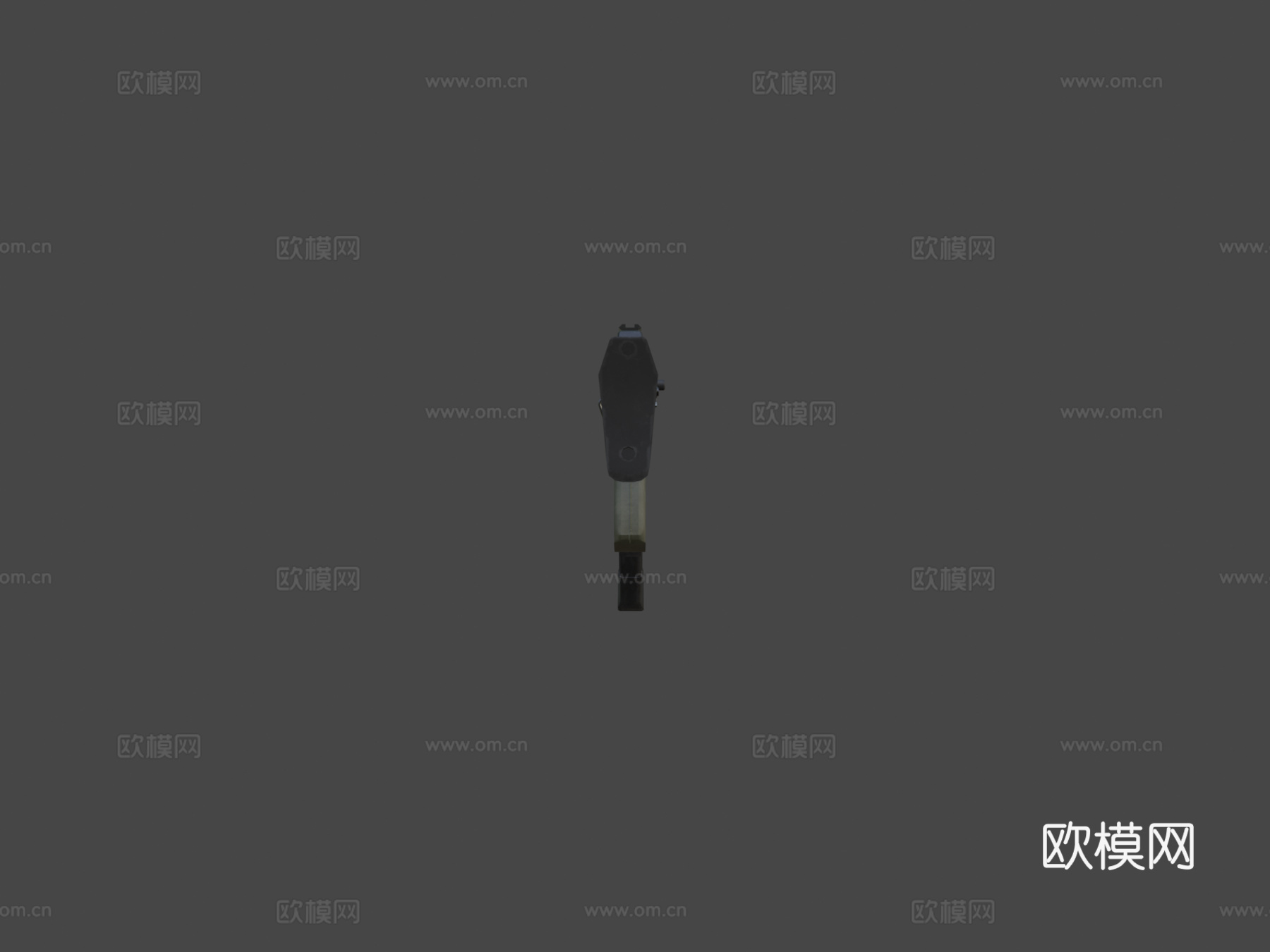 AK74改装版3d模型