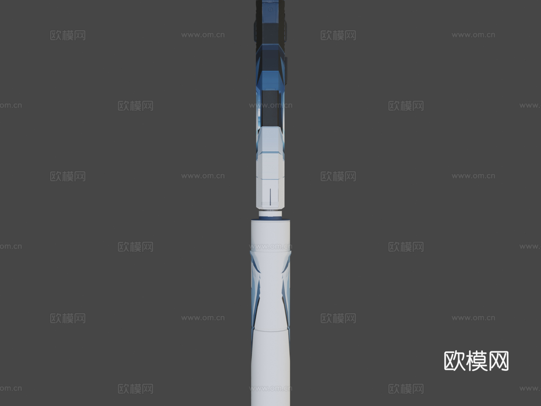 USP-S冰霜系列3d模型