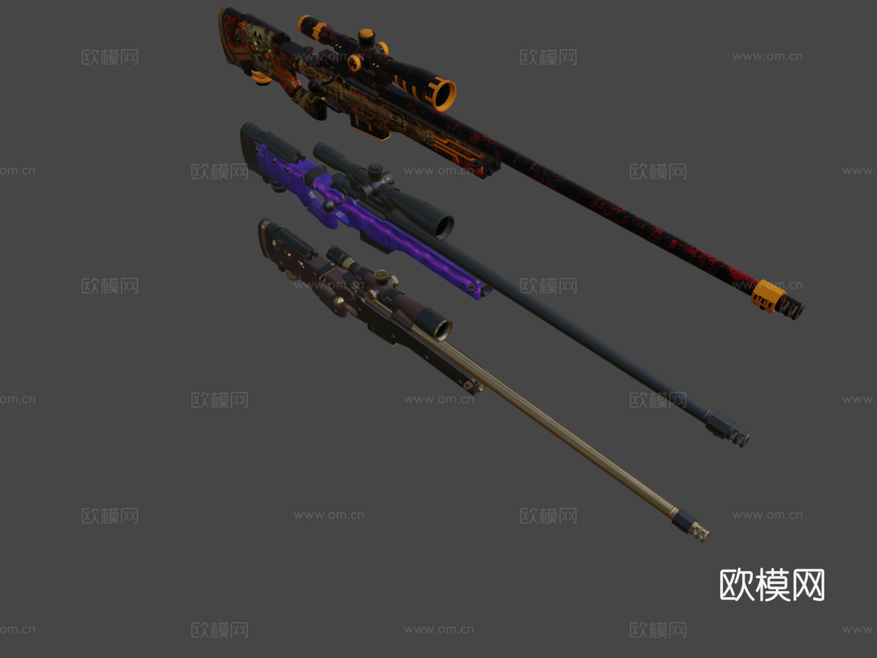 阿尔法箱-AWP3d模型