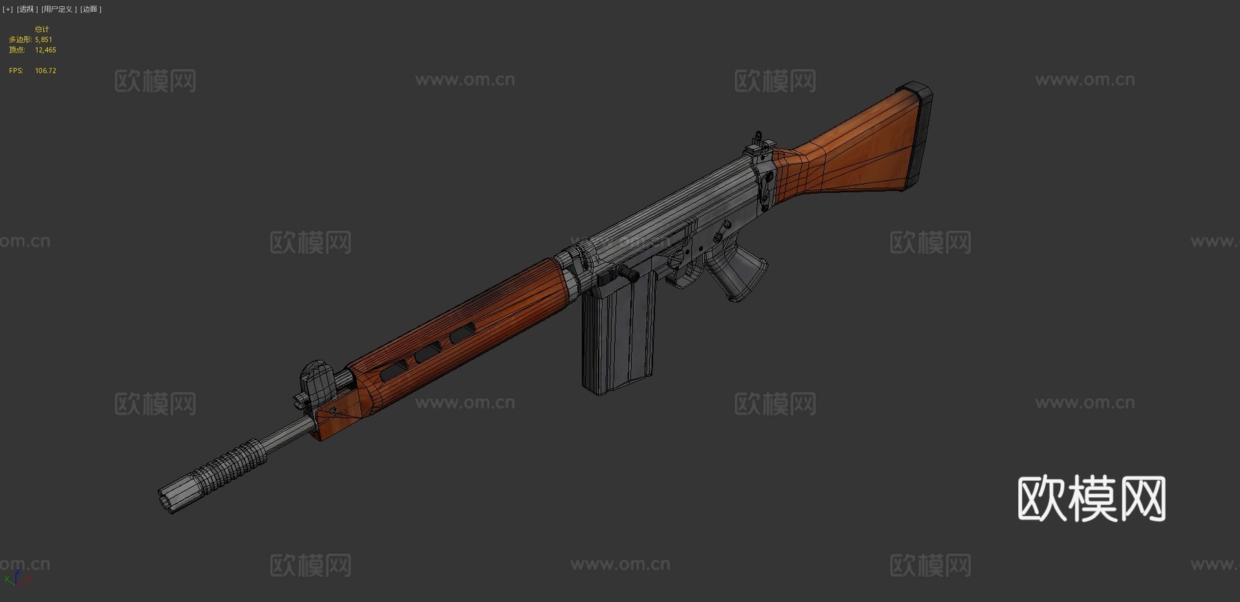 FN FAL StG.583d模型