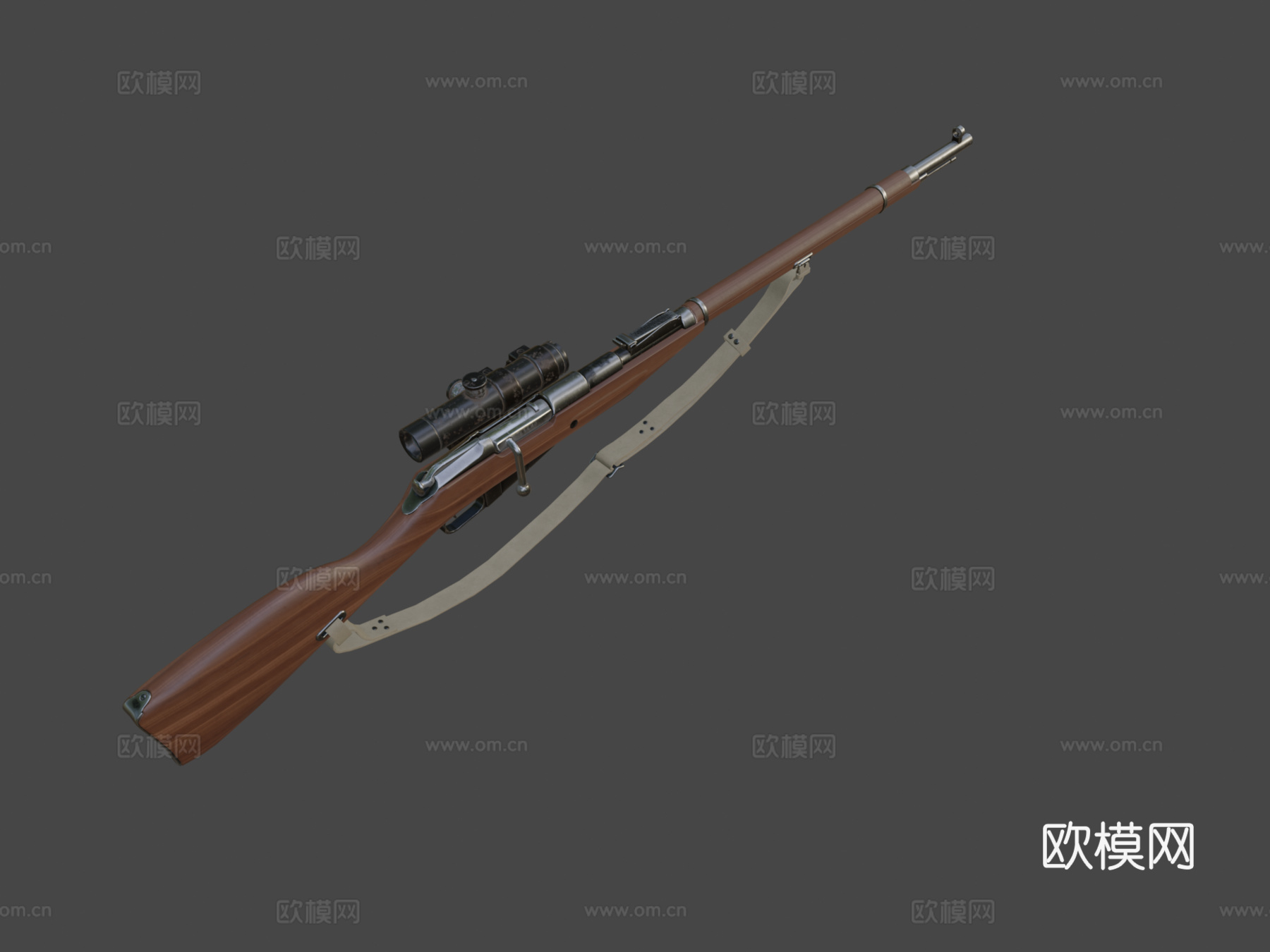 莫辛纳甘M913d模型