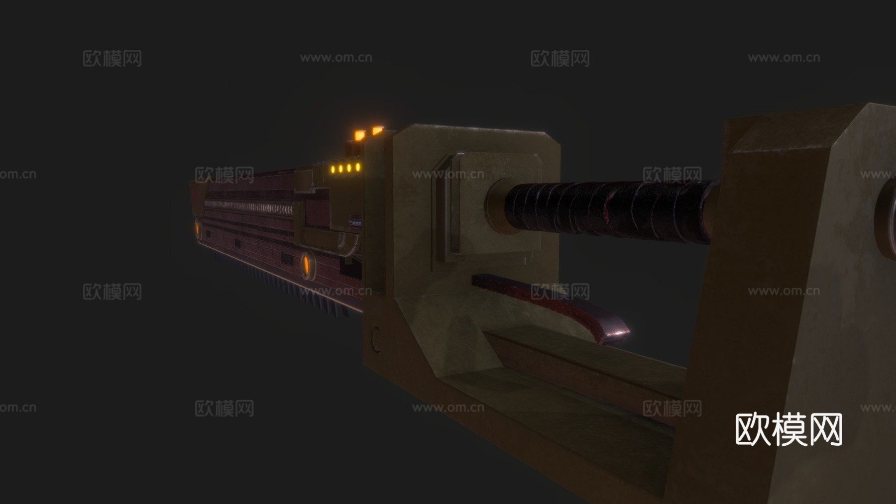战锤链锯剑3d模型