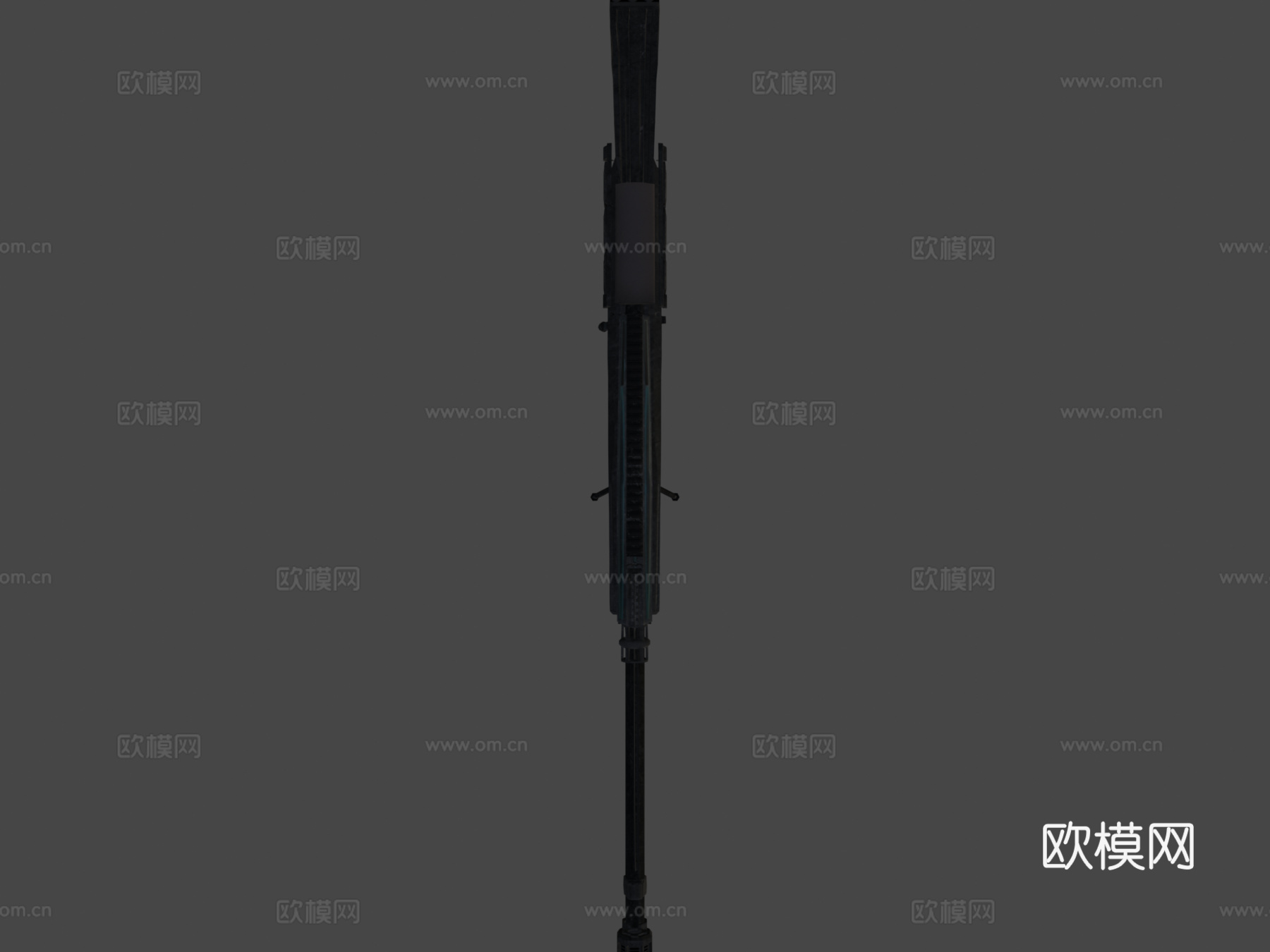 ER-1(科幻步枪)3d模型